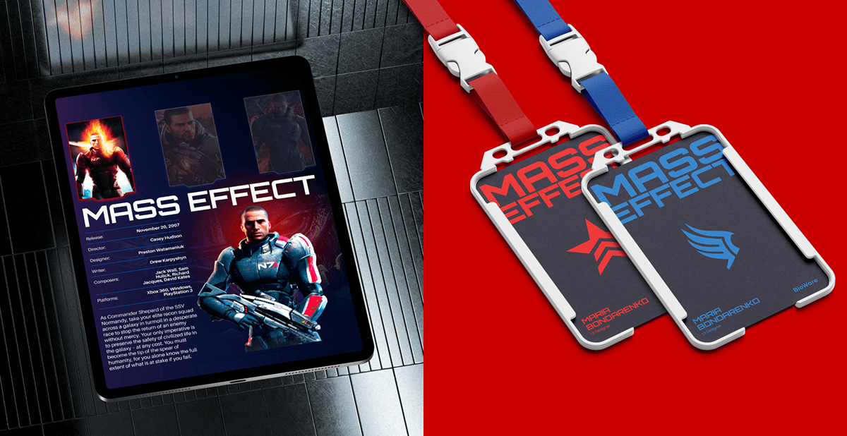 Mass Effect: Legendary Edition Corporate Site — Изображение №5 — Интерфейсы, Анимация на Dprofile