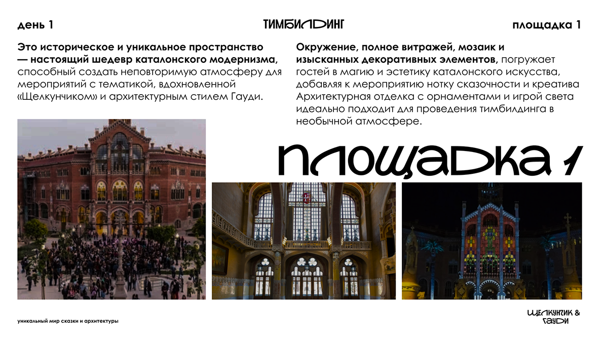 ЩЕЛКУНЧИК & ГАУДИ | Брендинг презентация — Изображение №6 — Брендинг, Маркетинг на Dprofile