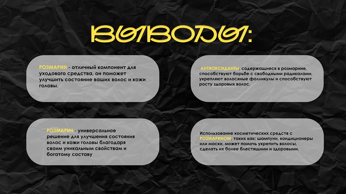 PRESENTATION DESIGN | Дизайн презентации. Розмарин. — Изображение №9 — Брендинг, Маркетинг на Dprofile