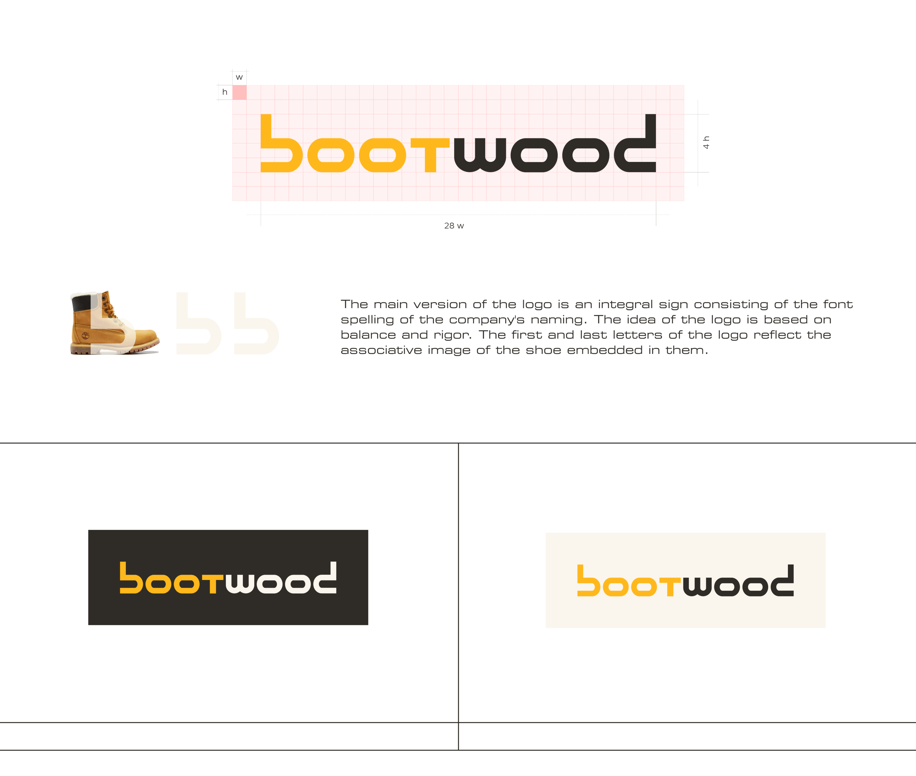 Айдентика бренда/ Bootwood — Изображение №4 — Брендинг на Dprofile