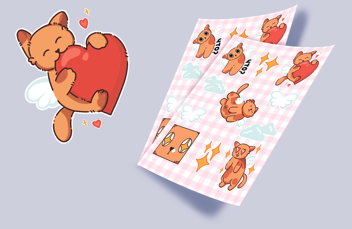 Стикерпак для телеграмма — Изображение №6 — Иллюстрация на Dprofile