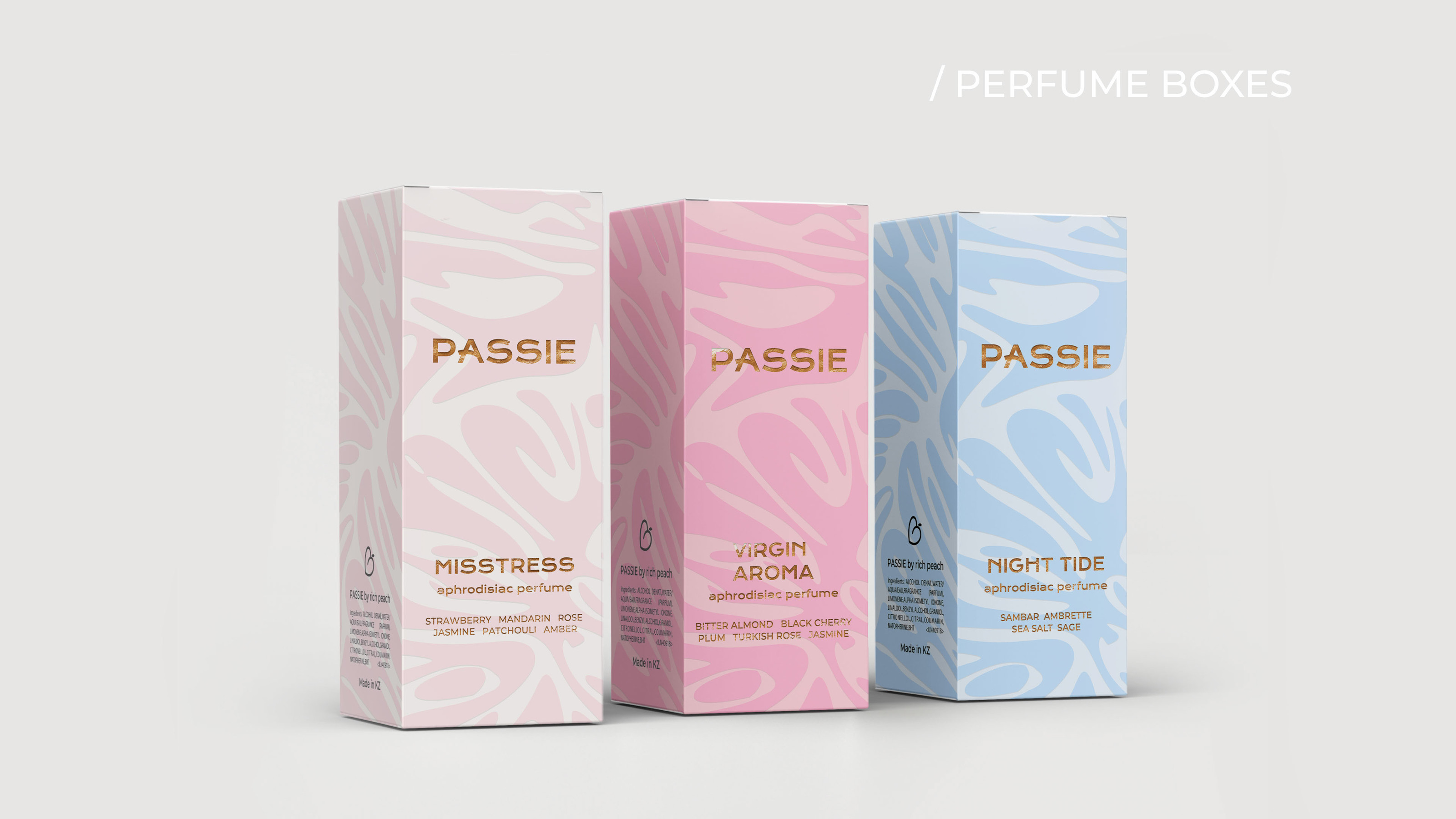 PASSIÈ | LOGO DESIGN & BRAND IDENTITY — Изображение №3 — Брендинг на Dprofile