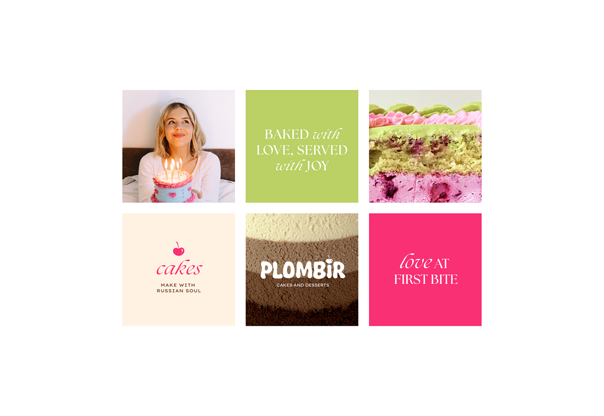 PLOMBIR | BRAND IDENTITY & LOGO DESIGN — Изображение №5 — Брендинг на Dprofile