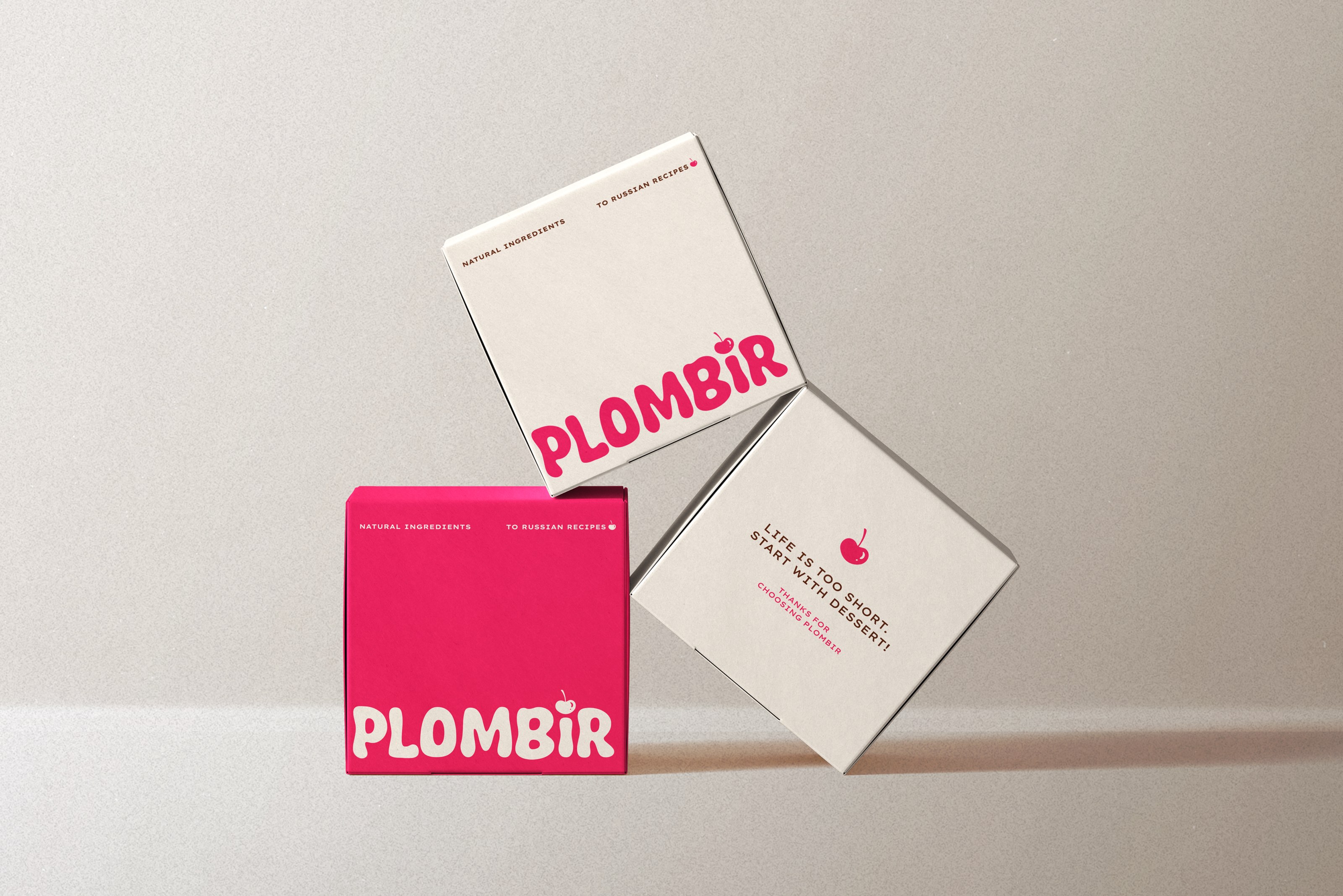 PLOMBIR | BRAND IDENTITY & LOGO DESIGN — Изображение №4 — Брендинг на Dprofile