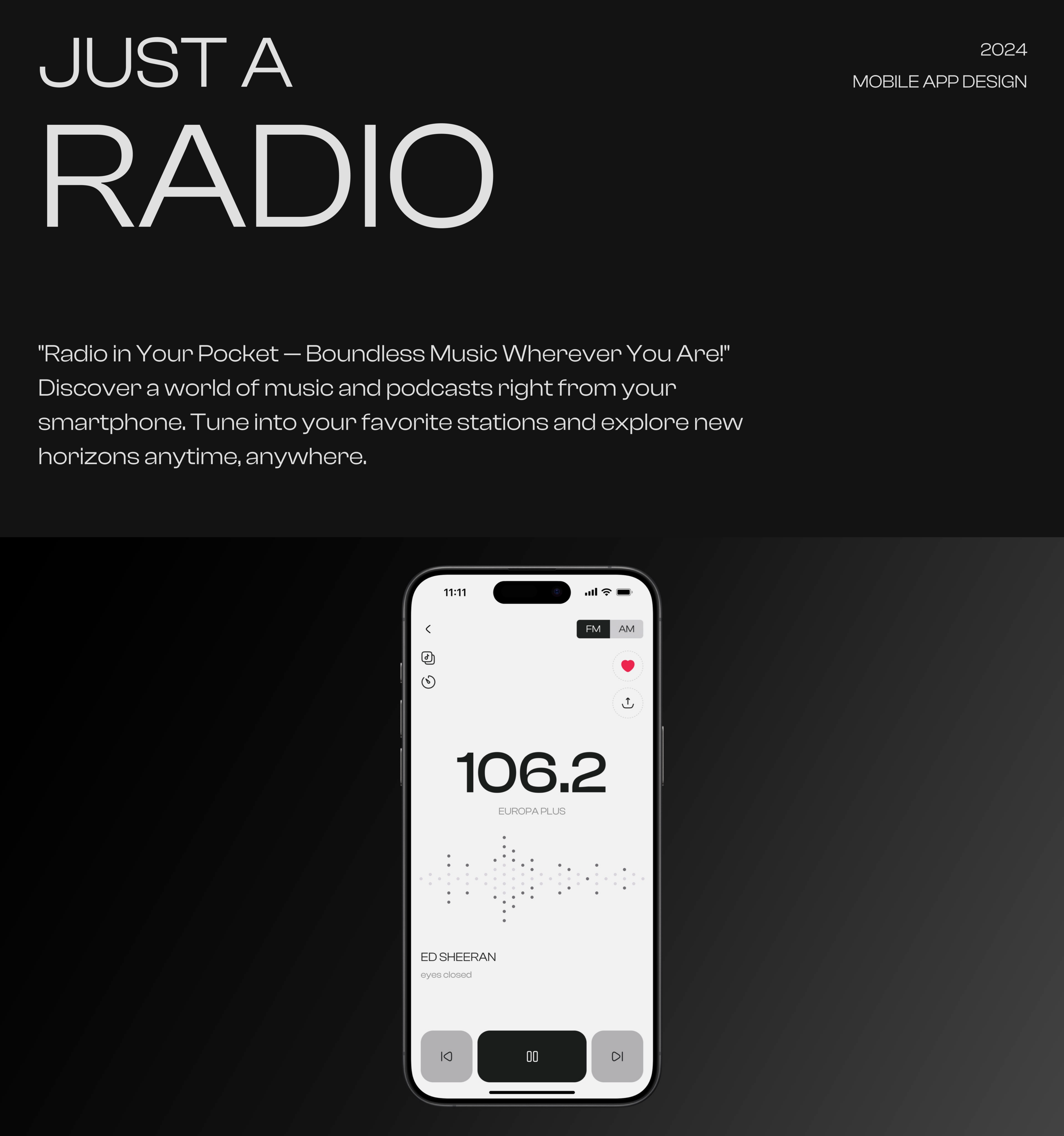 Just a Radio — Изображение №1 — Интерфейсы на Dprofile