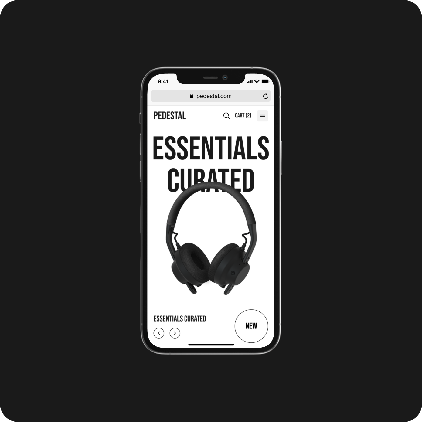 PEDESTAL | AIAIAI — Изображение №3 — Интерфейсы на Dprofile