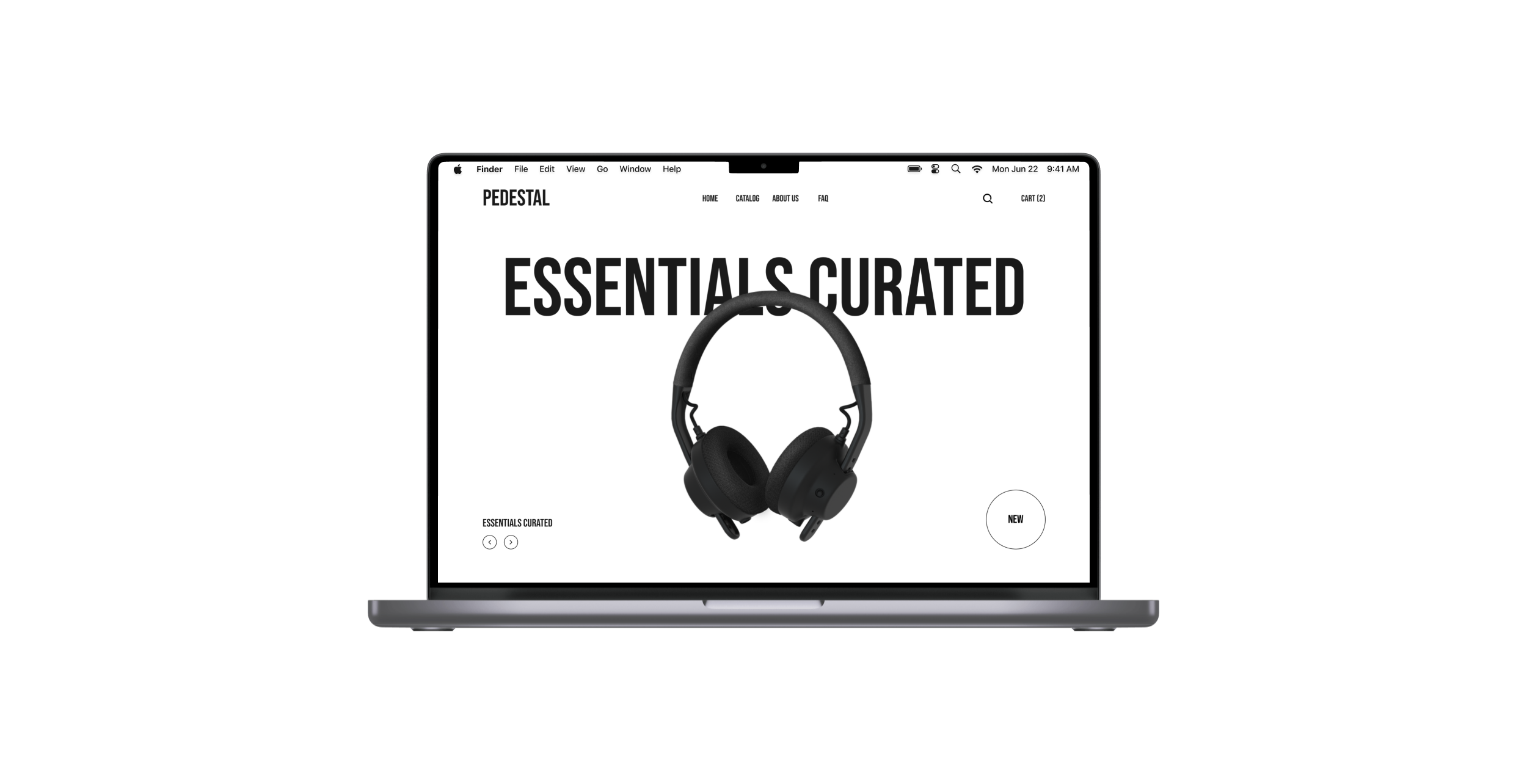 PEDESTAL | AIAIAI — Изображение №4 — Интерфейсы на Dprofile