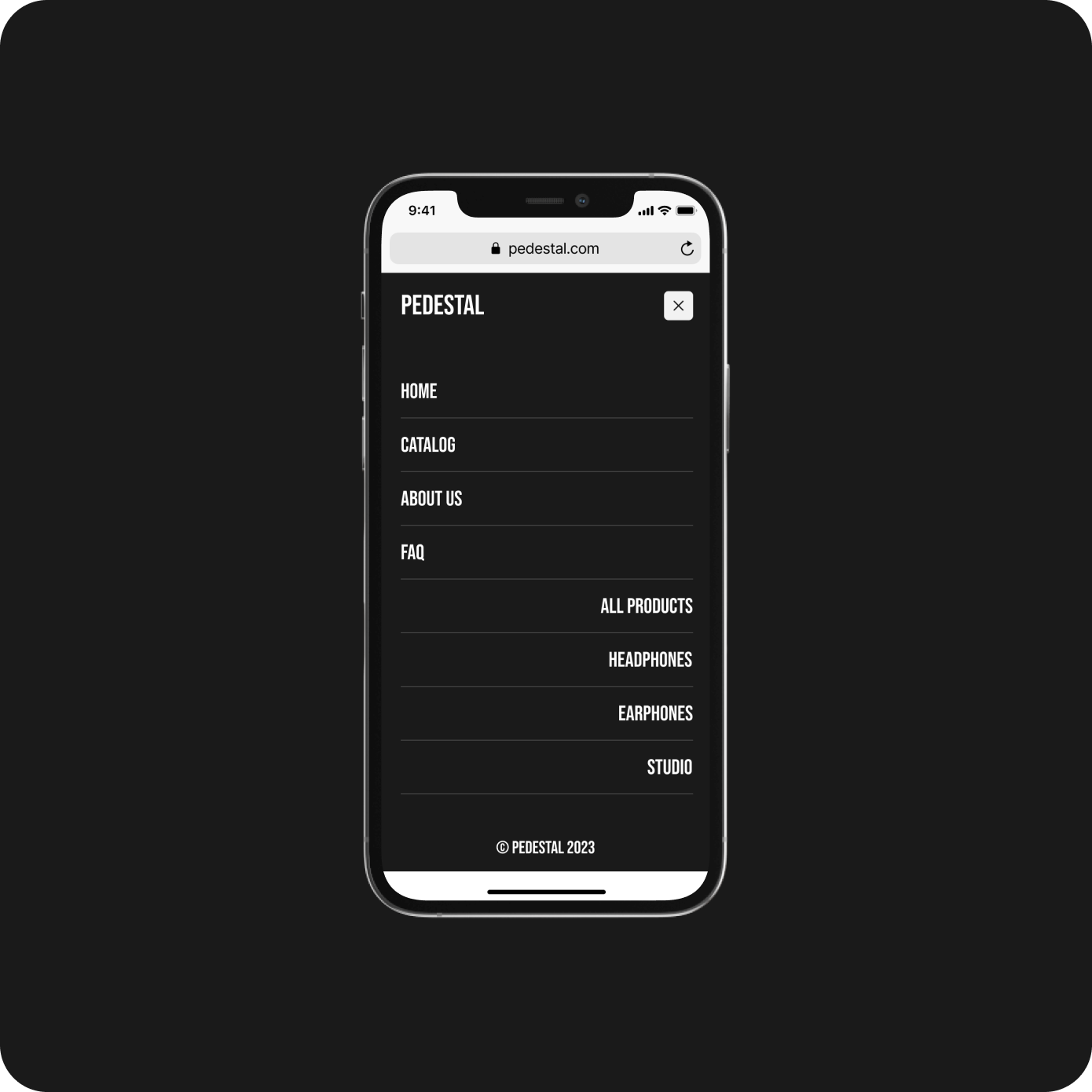 PEDESTAL | AIAIAI — Изображение №9 — Интерфейсы на Dprofile