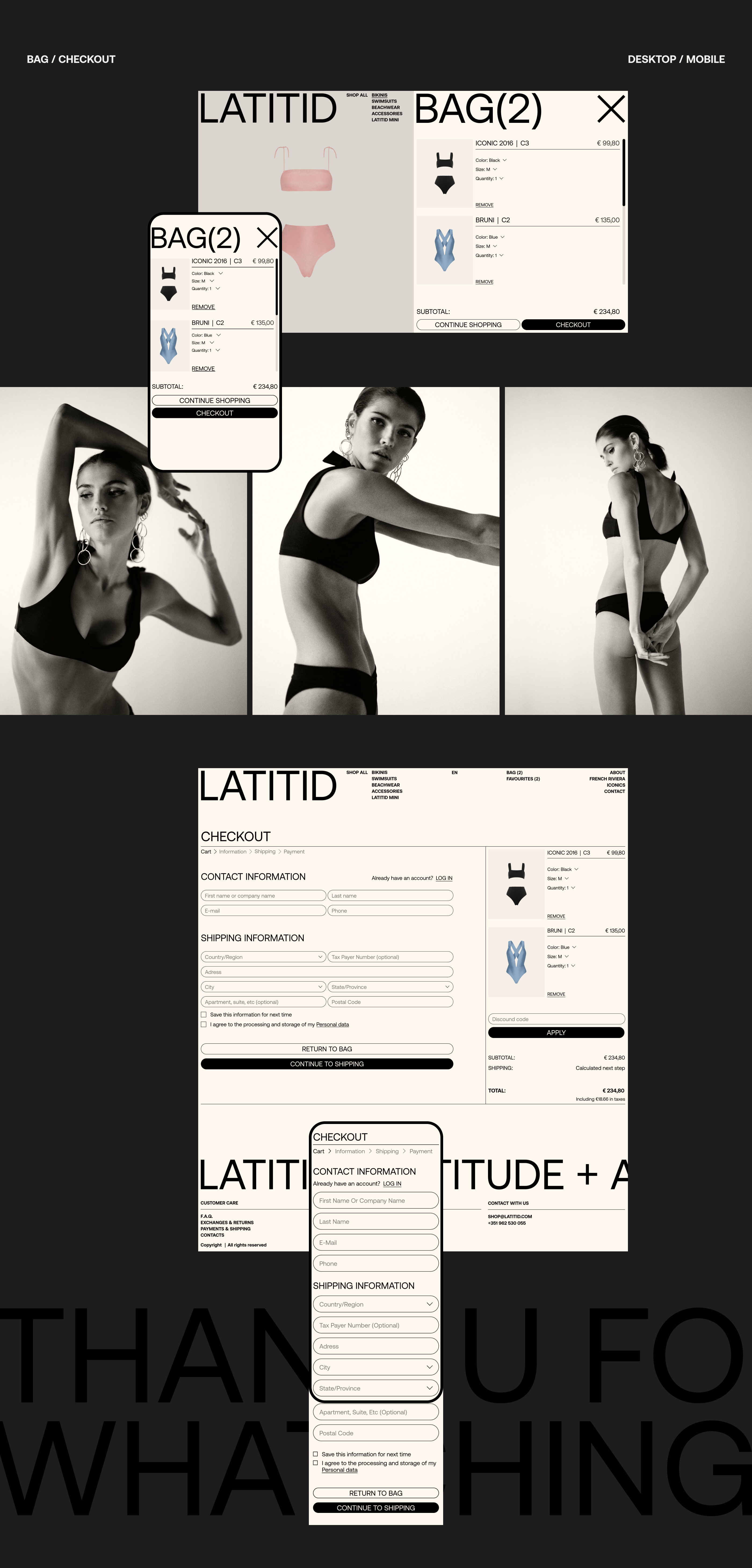 LATITID | E-commerce Redesign — Изображение №9 — Интерфейсы на Dprofile