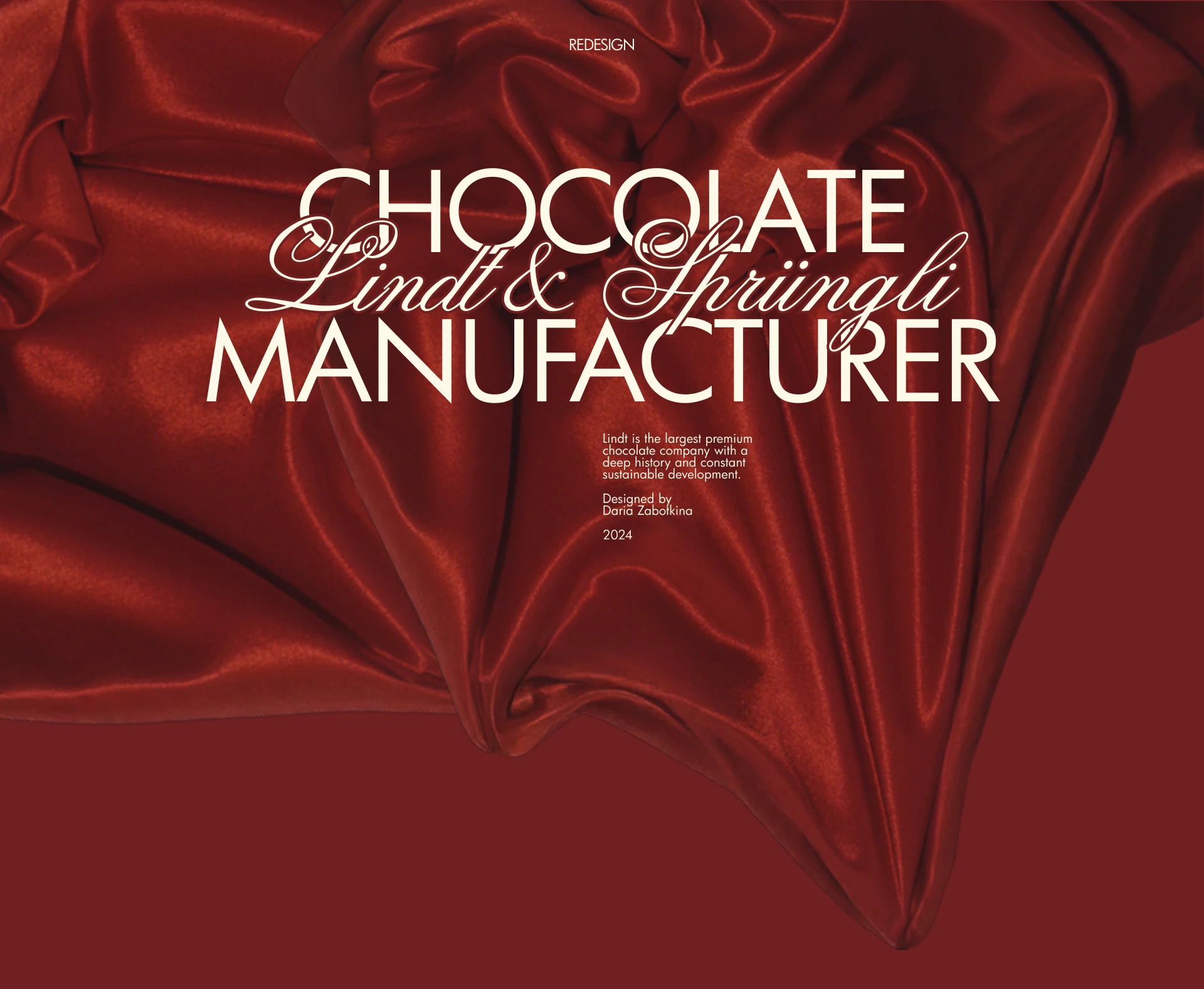 LINDT | e-commerce redisign — Изображение №1 — Интерфейсы, Брендинг на Dprofile