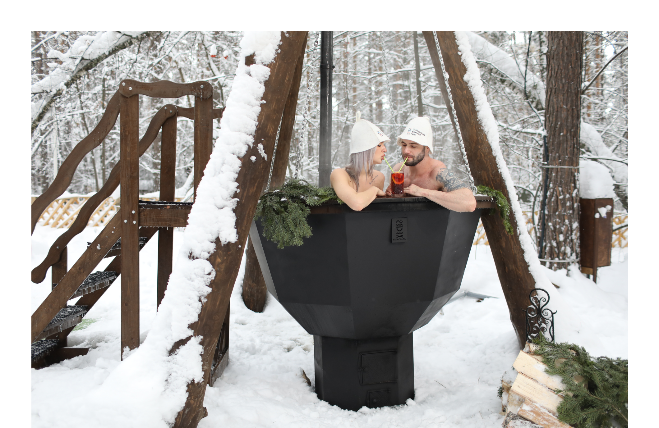 Банные чаны #1 — Изображение №5 — Графика, Маркетинг на Dprofile