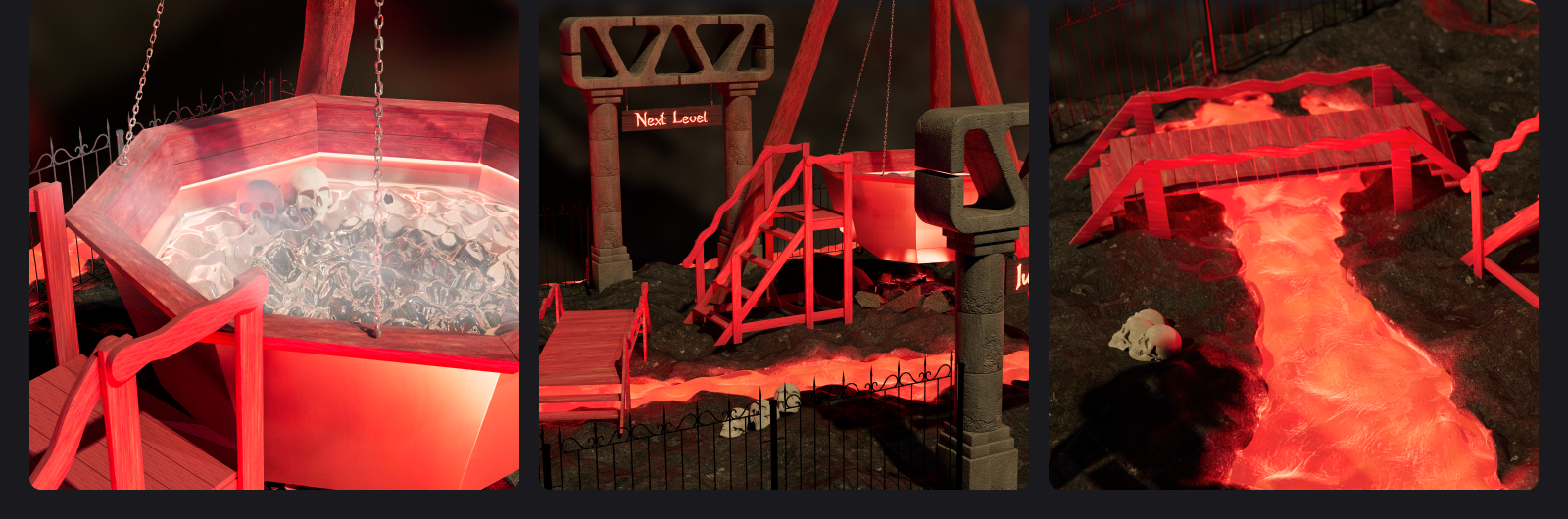 3D город и адский котел — Изображение №4 — Иллюстрация, 3D на Dprofile