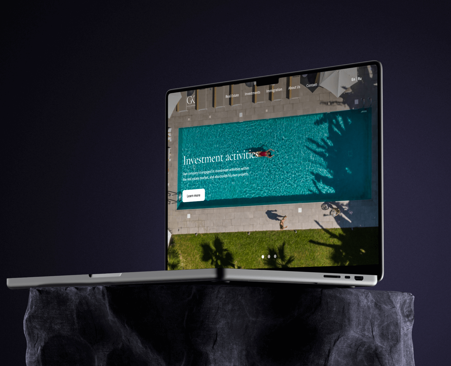 Фирменный стиль и UX/UI-дизайн для агентства недвижимости на Dprofile