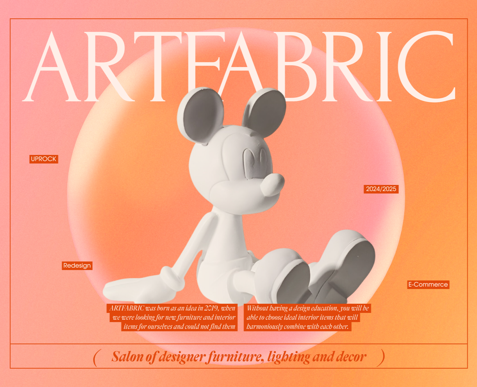 ARTFABRIC | E-commerce redesign на Dprofile