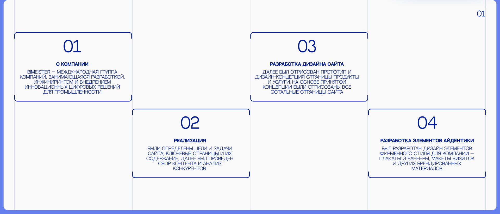 Bimeister | Редизайн корпоративного сайта — Изображение №2 — Интерфейсы, Брендинг на Dprofile