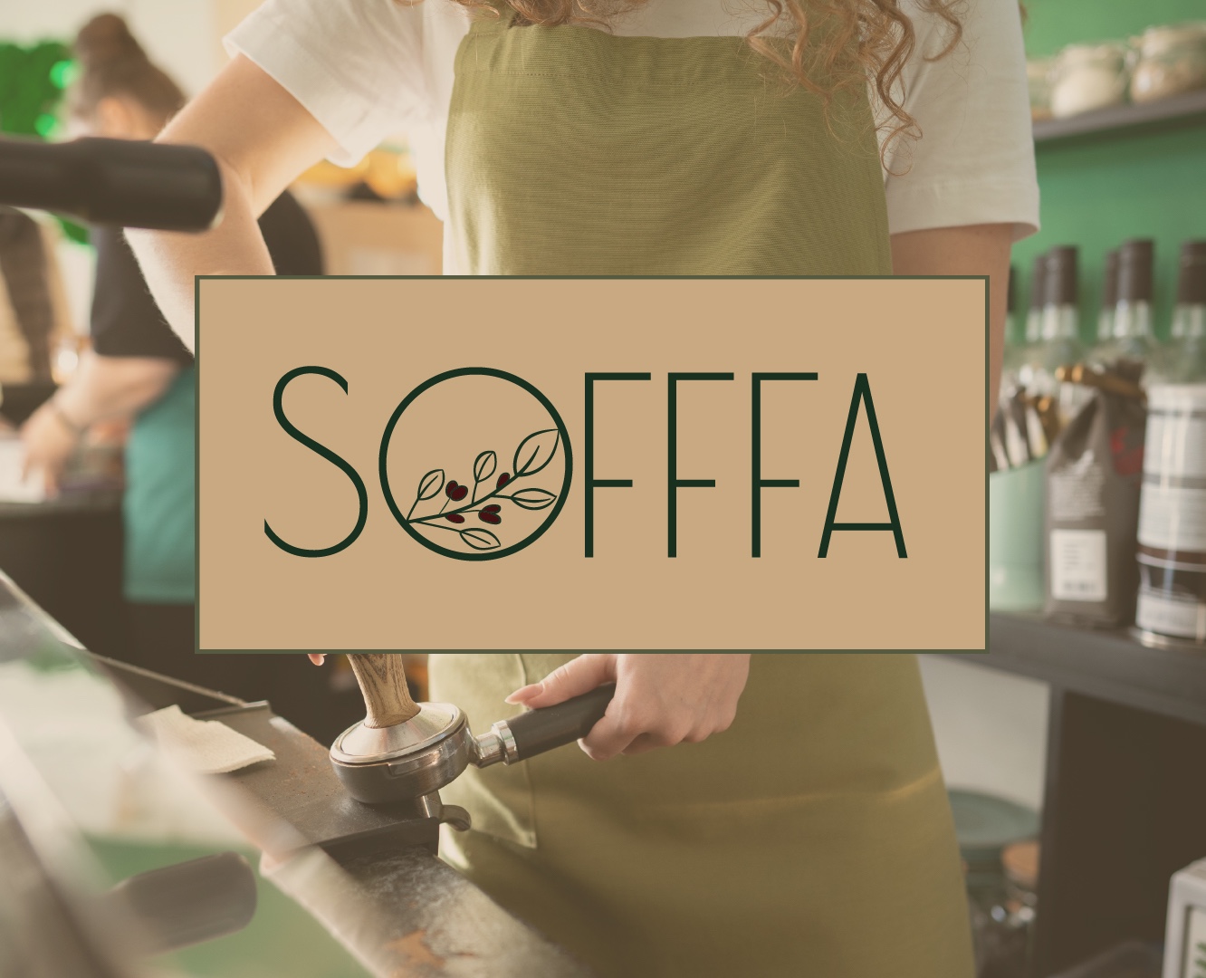 Логотип и Фирменный стиль кофейни SOFFFA — Брендинг на Dprofile