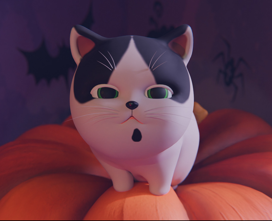 Halloween — 3D, Анимация на Dprofile