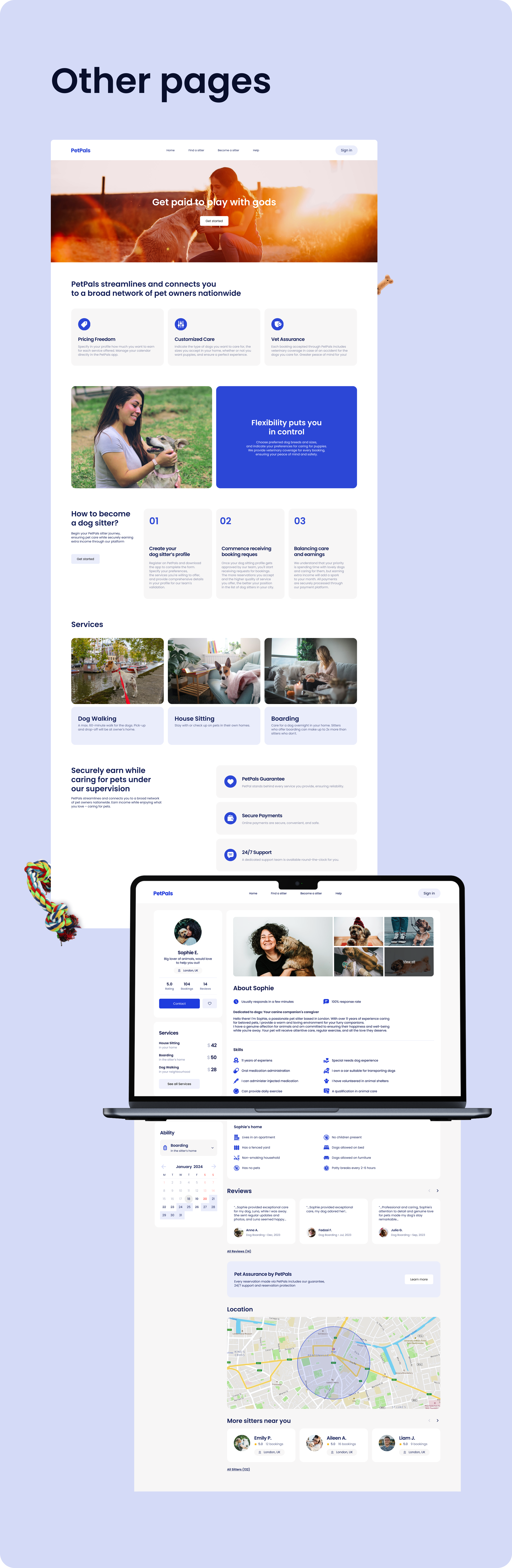 PetPals: Website Concept — Изображение №10 — Интерфейсы на Dprofile