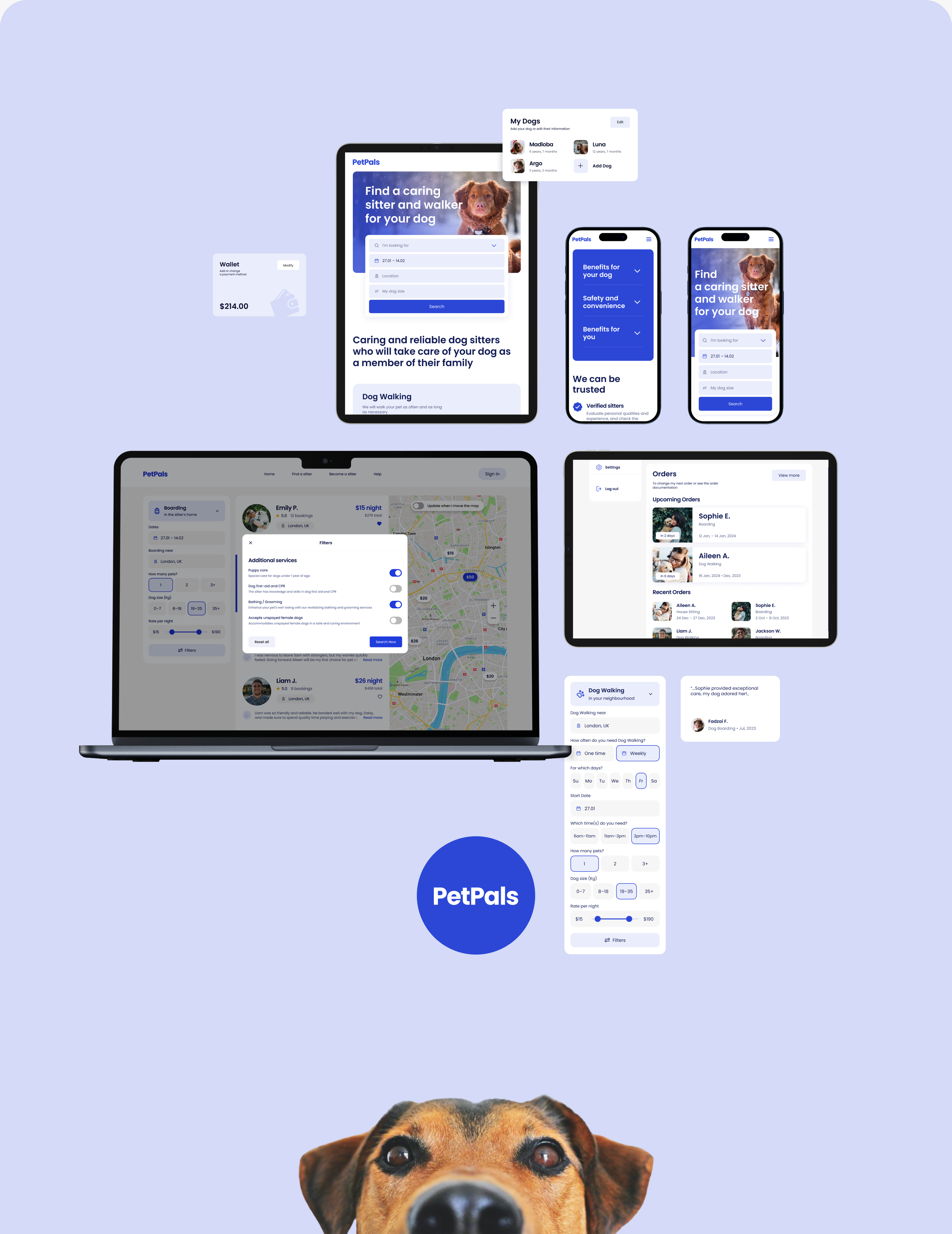 PetPals: Website Concept — Изображение №13 — Интерфейсы на Dprofile