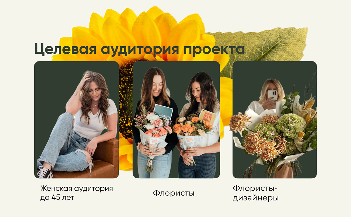 Лендинг для цветочной фермы El Flower Farm — Изображение №2 — Интерфейсы, Брендинг на Dprofile