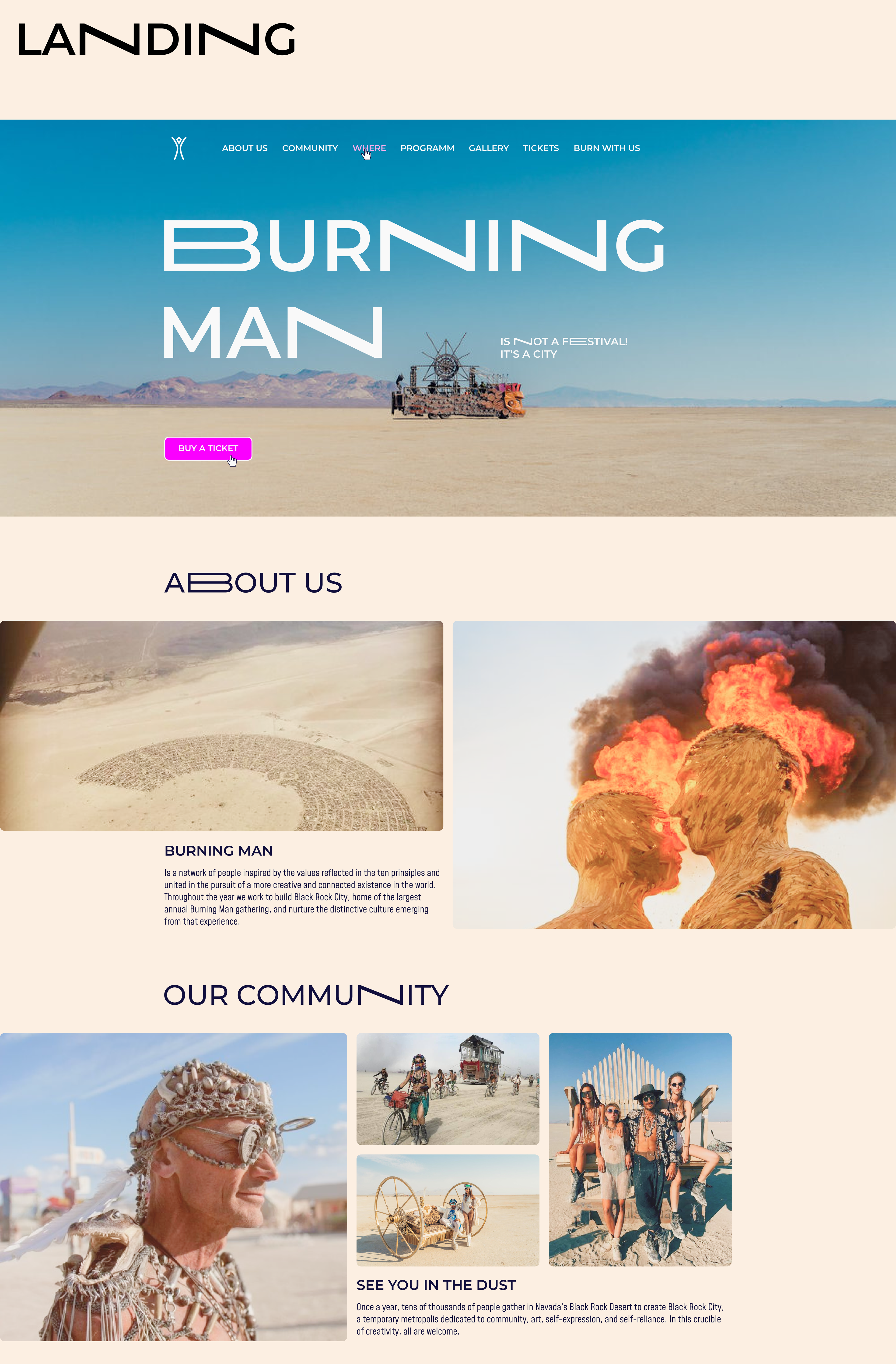 landing page — Изображение №5 — Интерфейсы на Dprofile