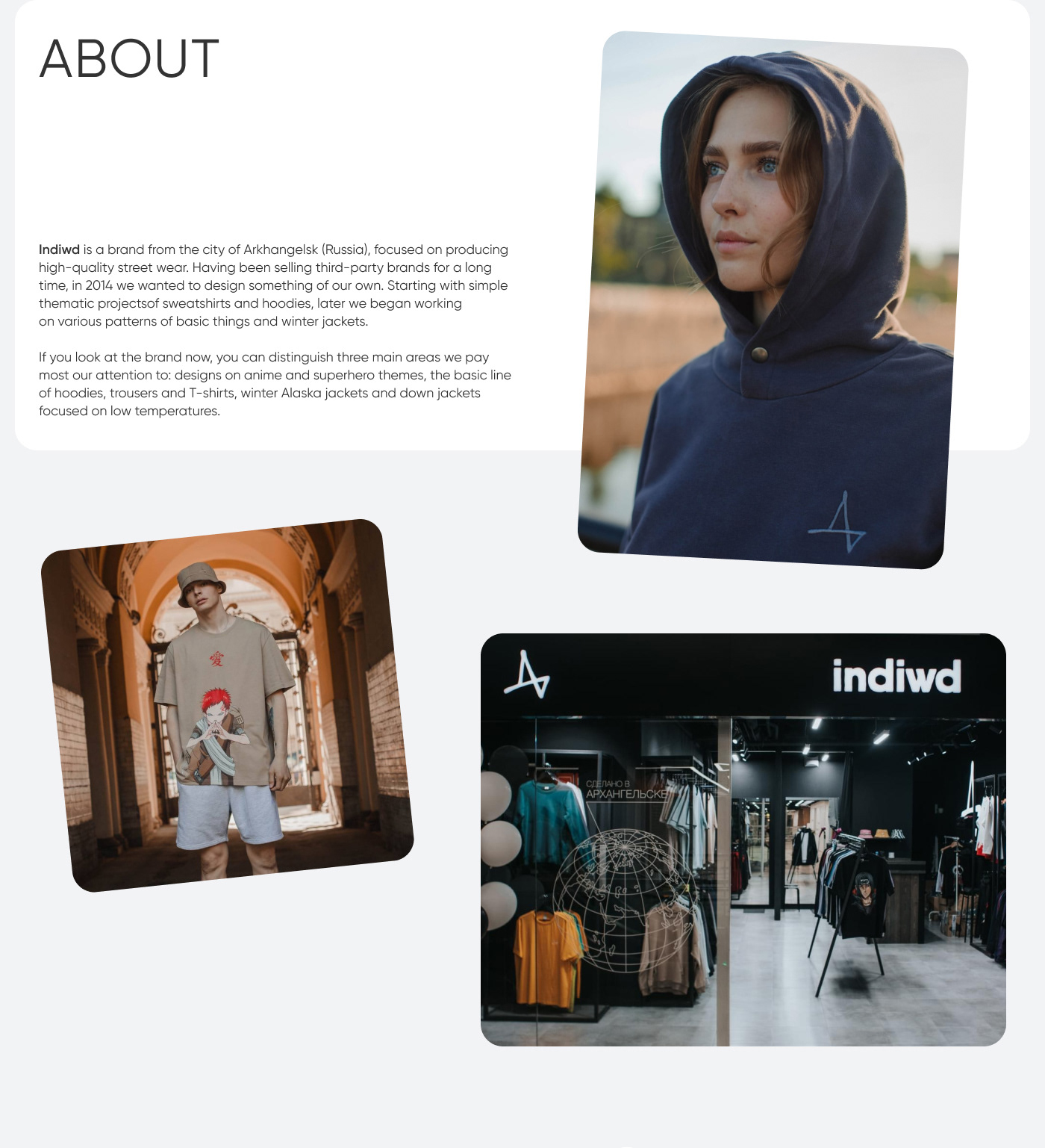 INDIWD | E-commerce design concept — Изображение №1 — Интерфейсы, Анимация на Dprofile