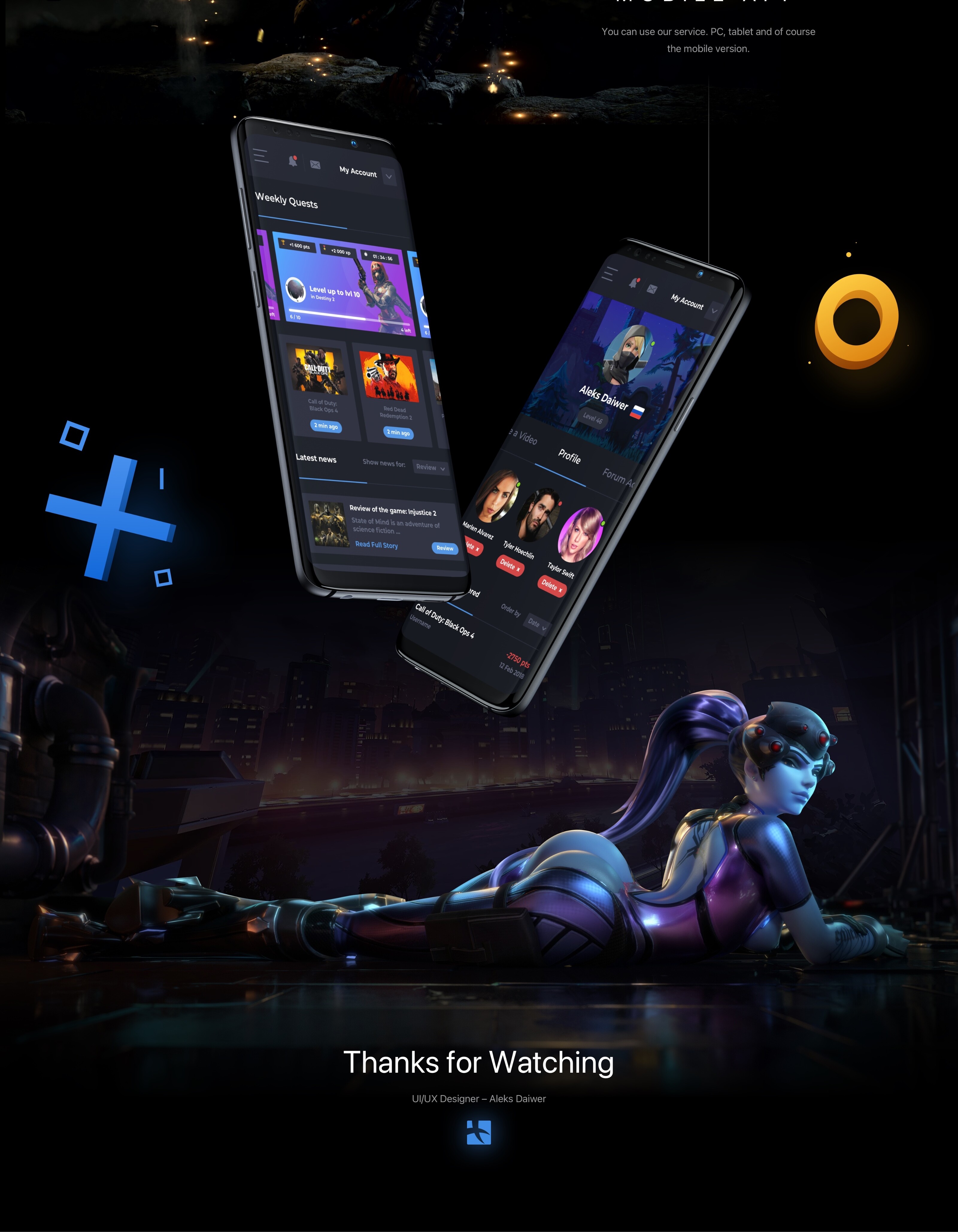 Game Gleam — Изображение №4 — Интерфейсы на Dprofile