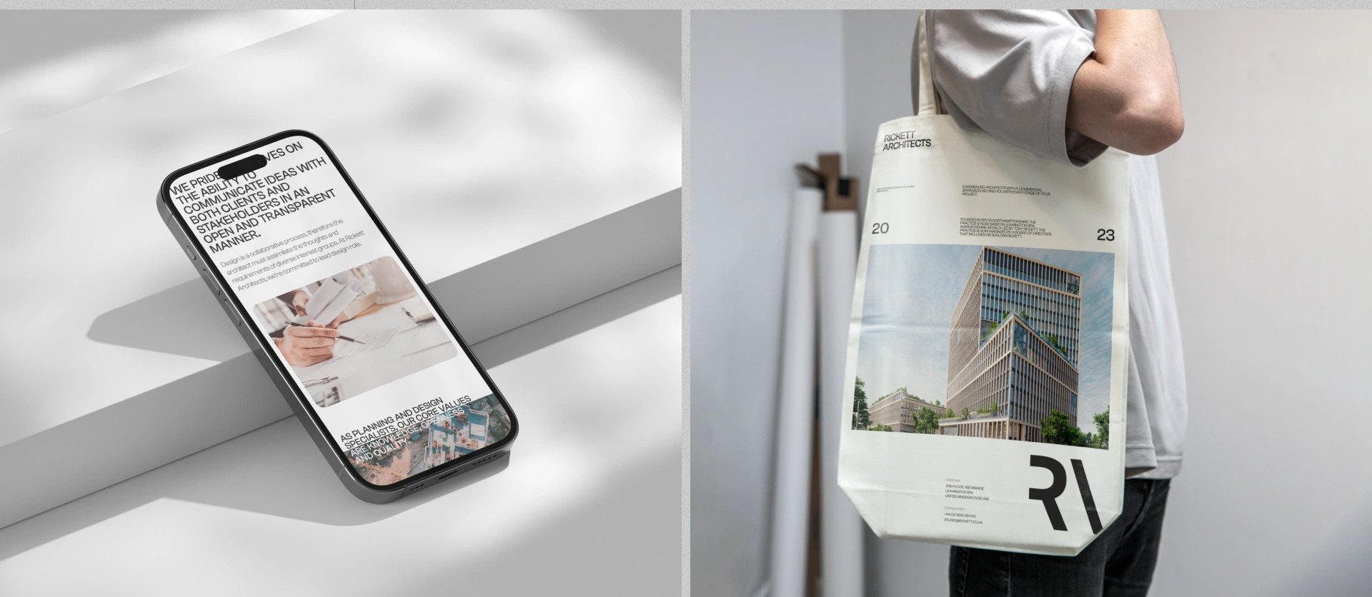 Rickett Architects | Redesign concept — Изображение №8 — Интерфейсы, Брендинг на Dprofile