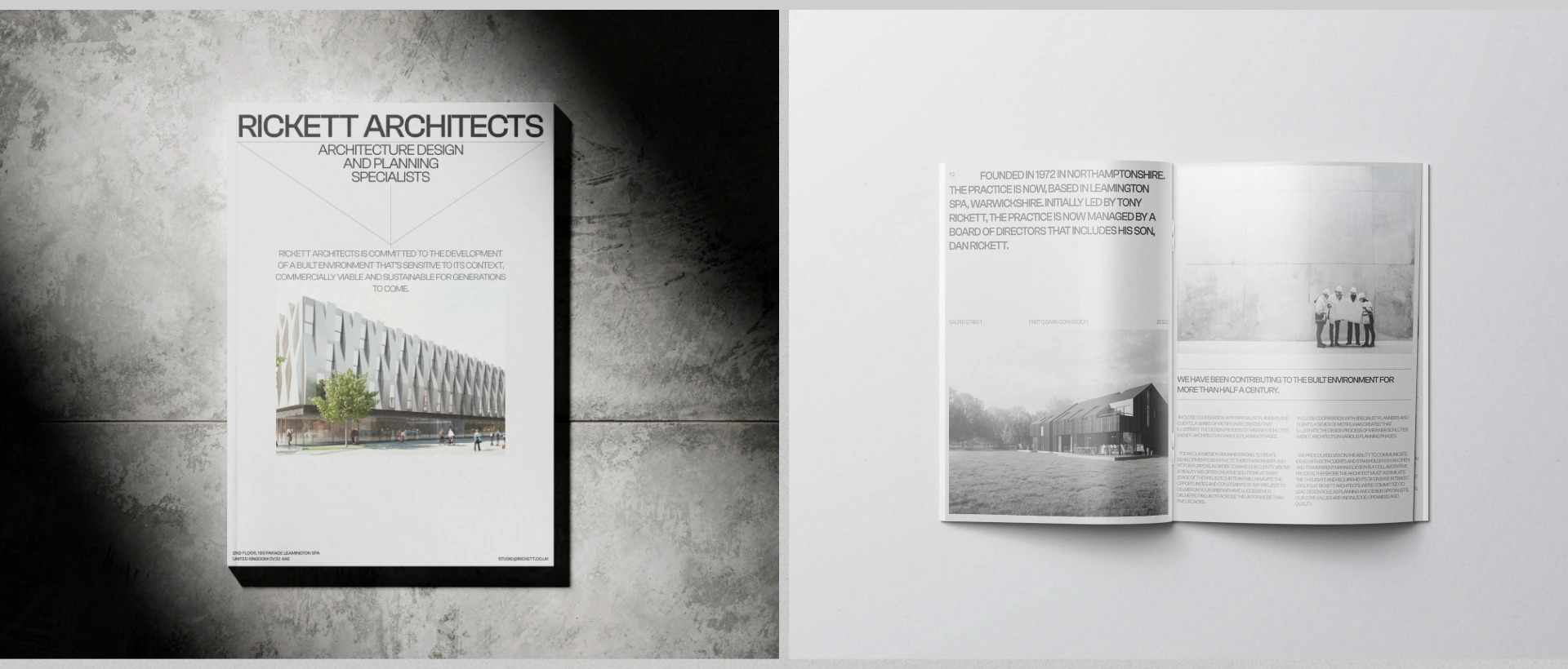 Rickett Architects | Redesign concept — Изображение №10 — Интерфейсы, Брендинг на Dprofile