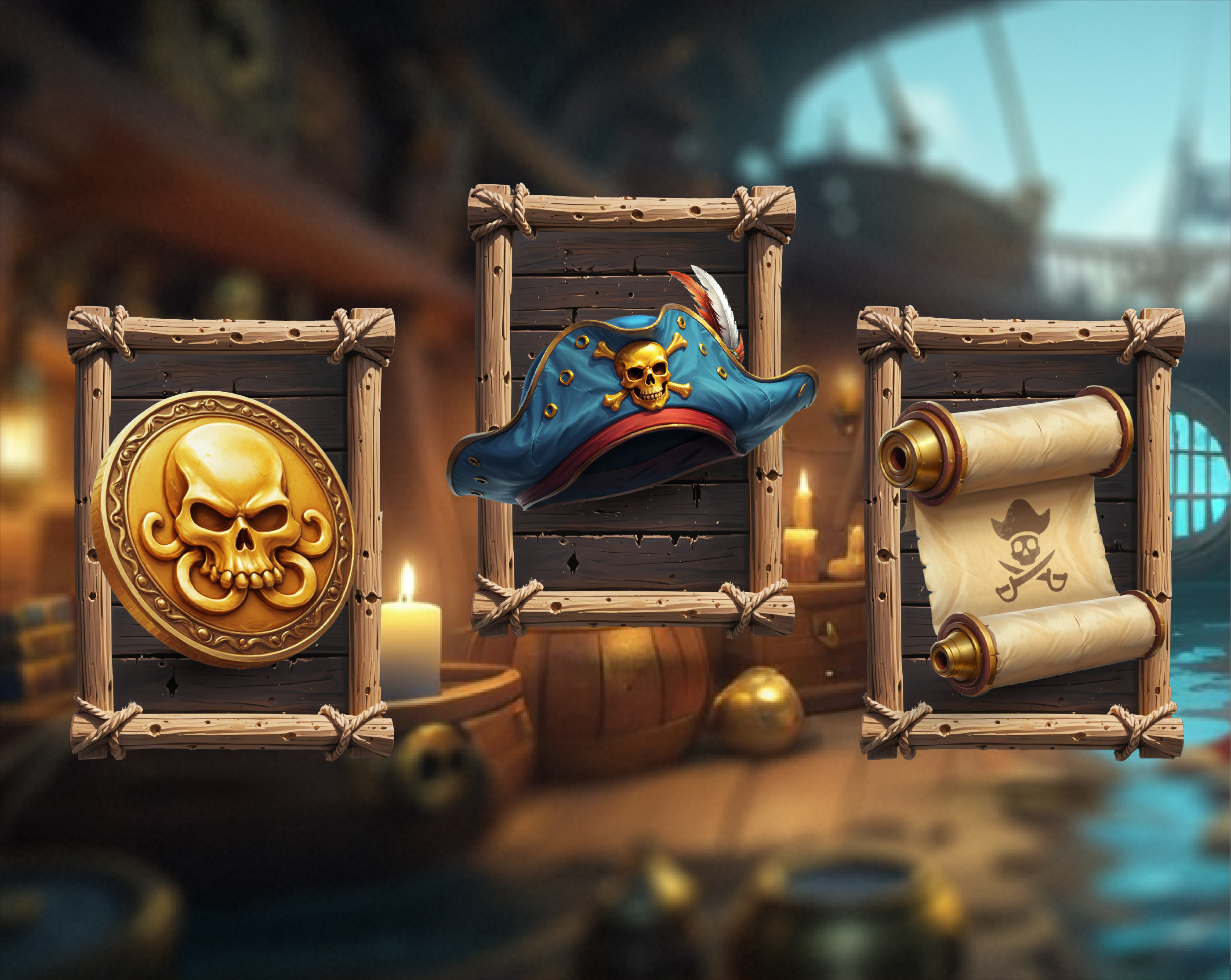 Pirate harbor (Дизайн игровых персонажей и иконок) — Изображение №7 — Иллюстрация на Dprofile