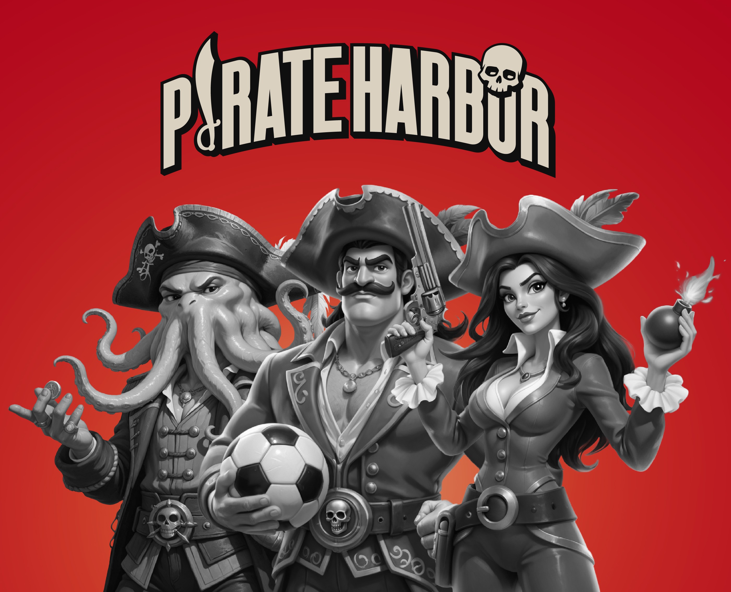 Pirate harbor (Дизайн игровых персонажей и иконок) на Dprofile