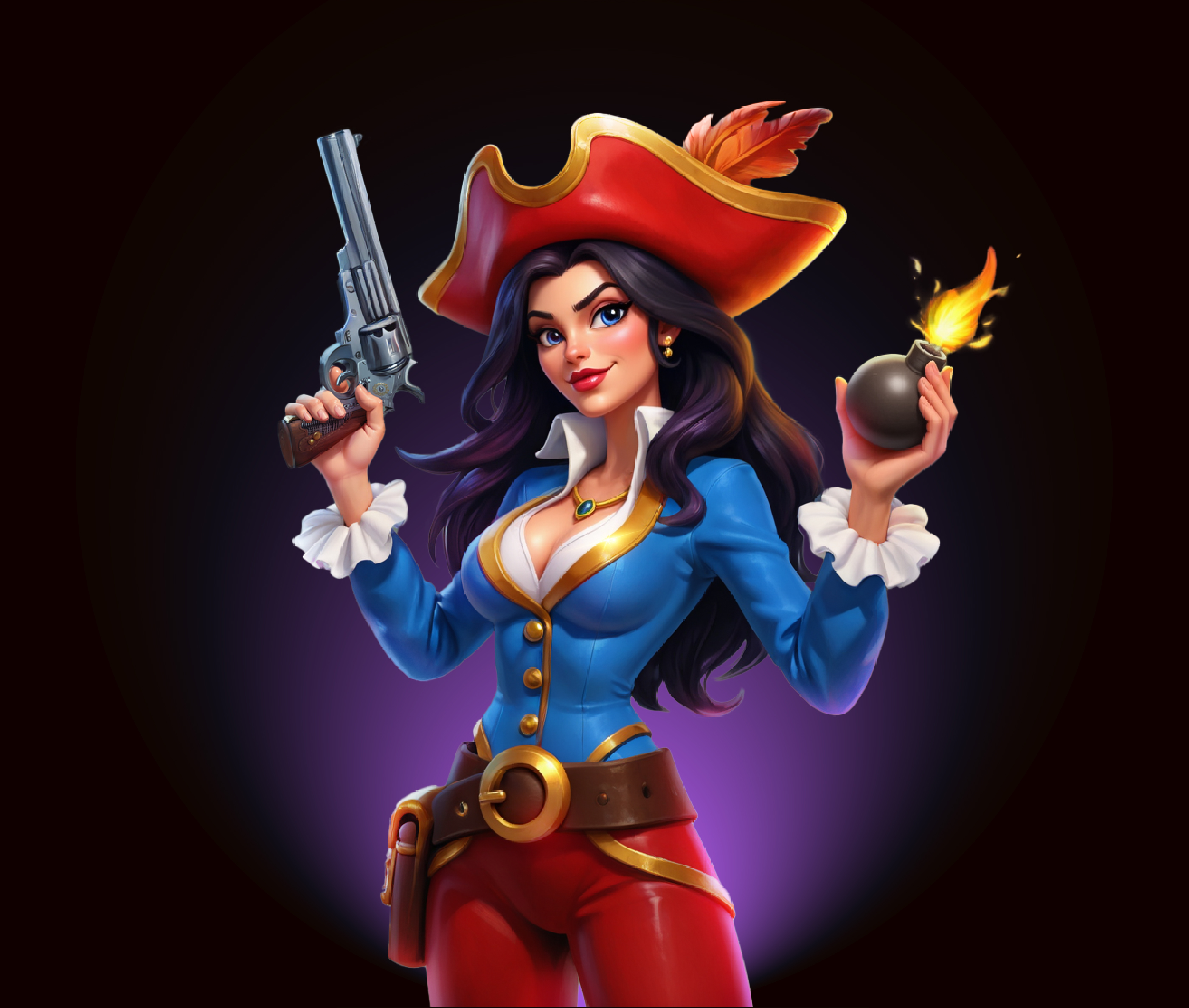 Pirate harbor (Дизайн игровых персонажей и иконок) — Изображение №3 — Иллюстрация на Dprofile