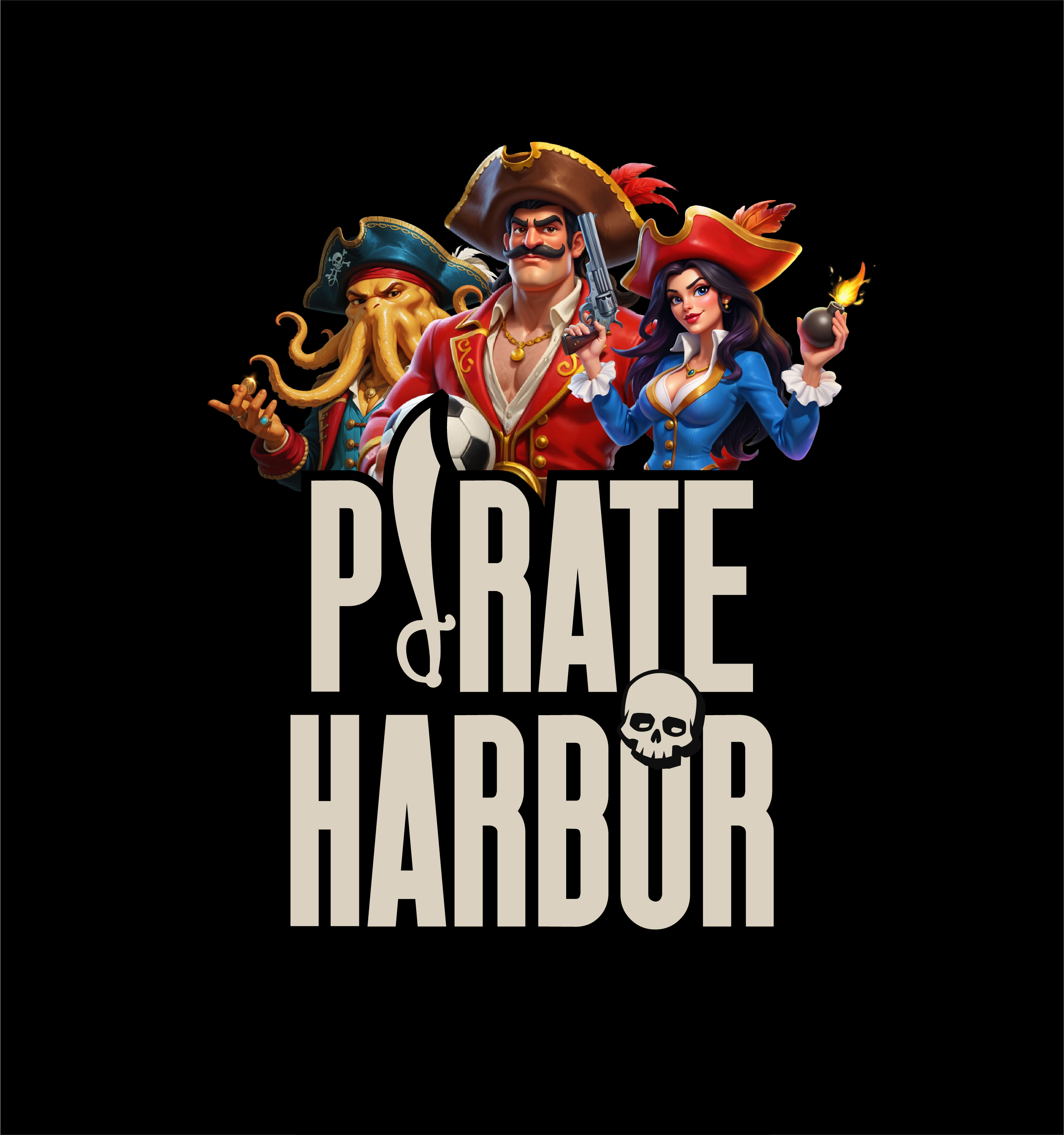 Pirate harbor (Дизайн игровых персонажей и иконок) — Изображение №1 — Иллюстрация на Dprofile