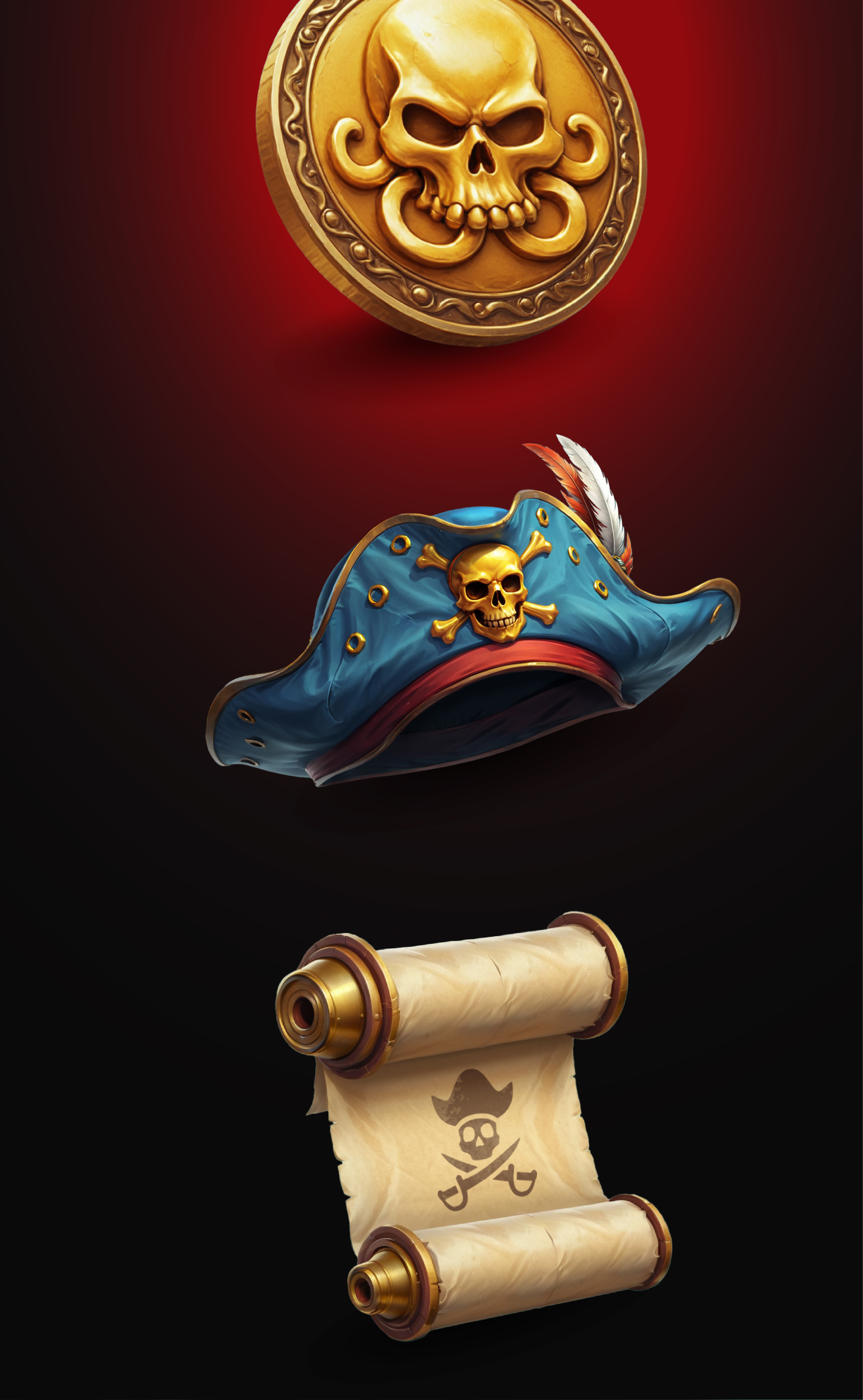 Pirate harbor (Дизайн игровых персонажей и иконок) — Изображение №6 — Иллюстрация на Dprofile