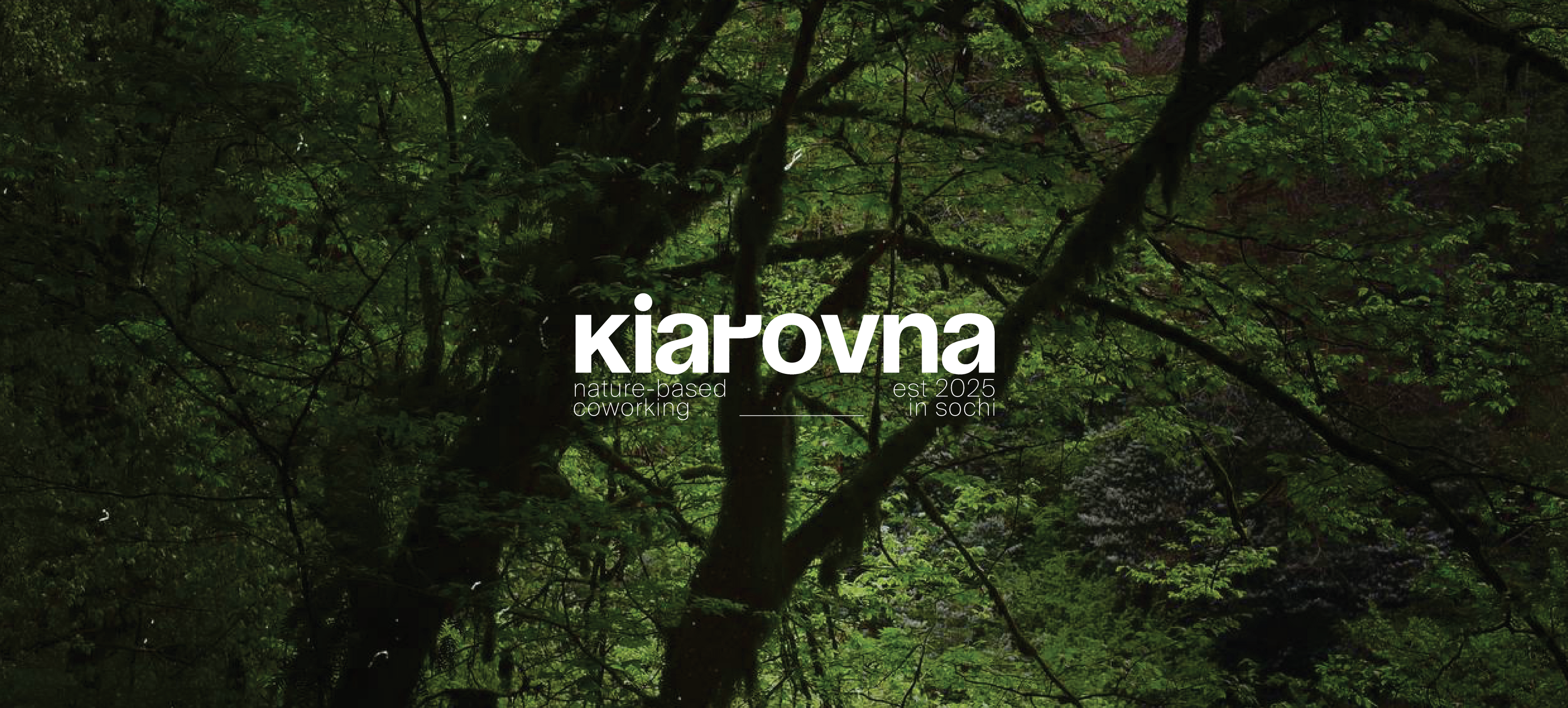 kiarovna nature-based coworking branding — Изображение №1 — Брендинг, Графика на Dprofile