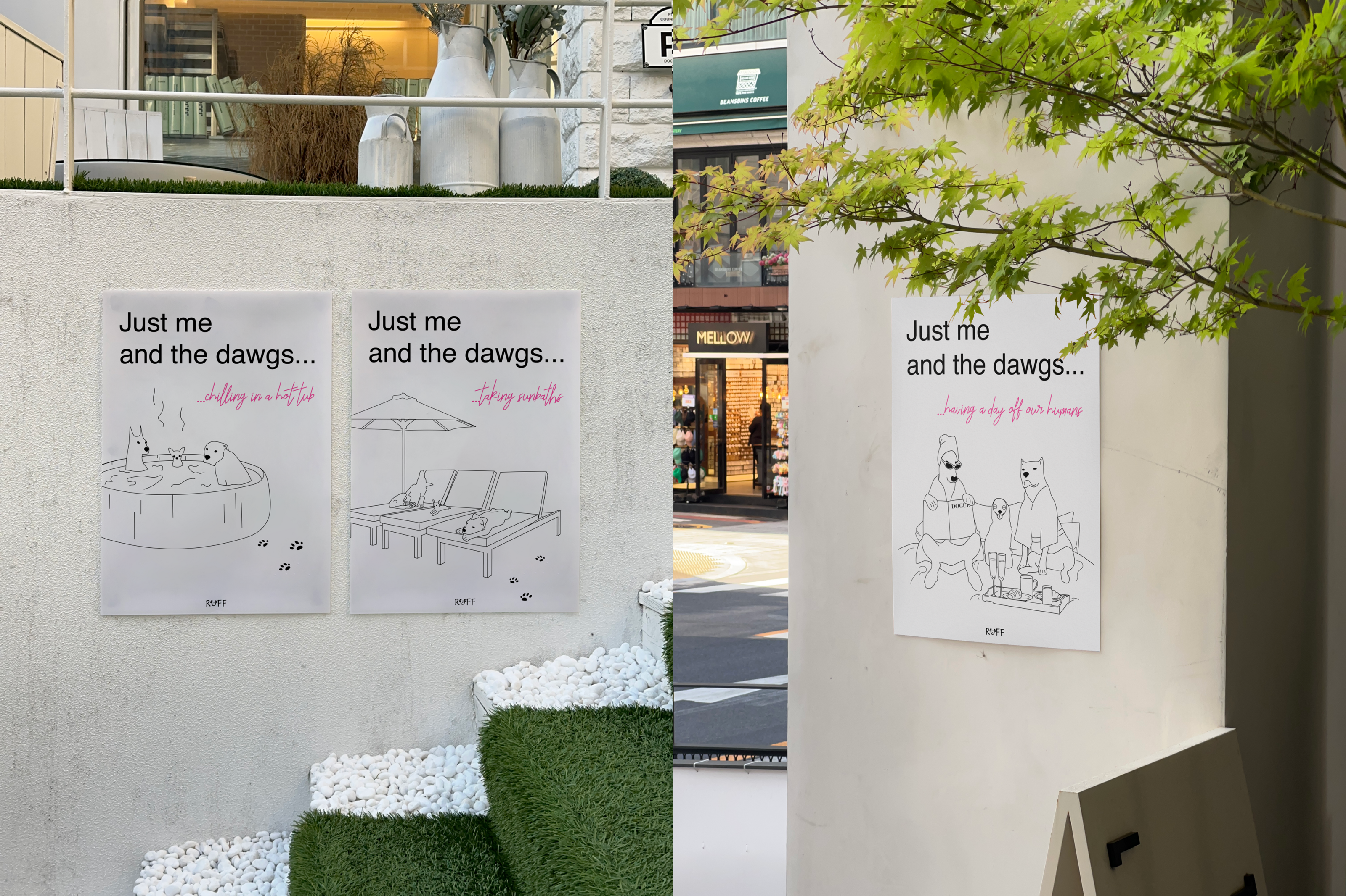 брендинг груминг-салона ruff — Изображение №10 — Брендинг, Иллюстрация на Dprofile