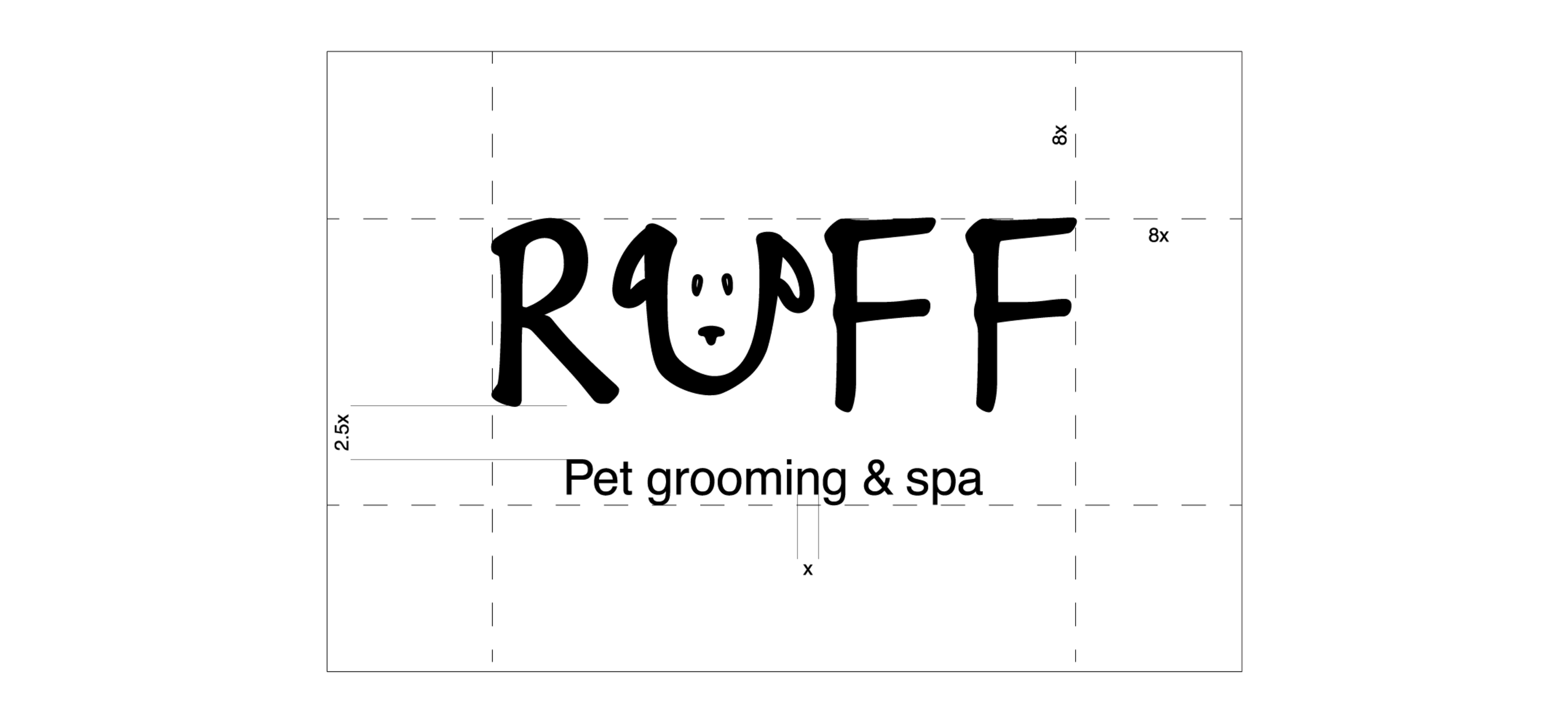 брендинг груминг-салона ruff — Изображение №3 — Брендинг, Иллюстрация на Dprofile