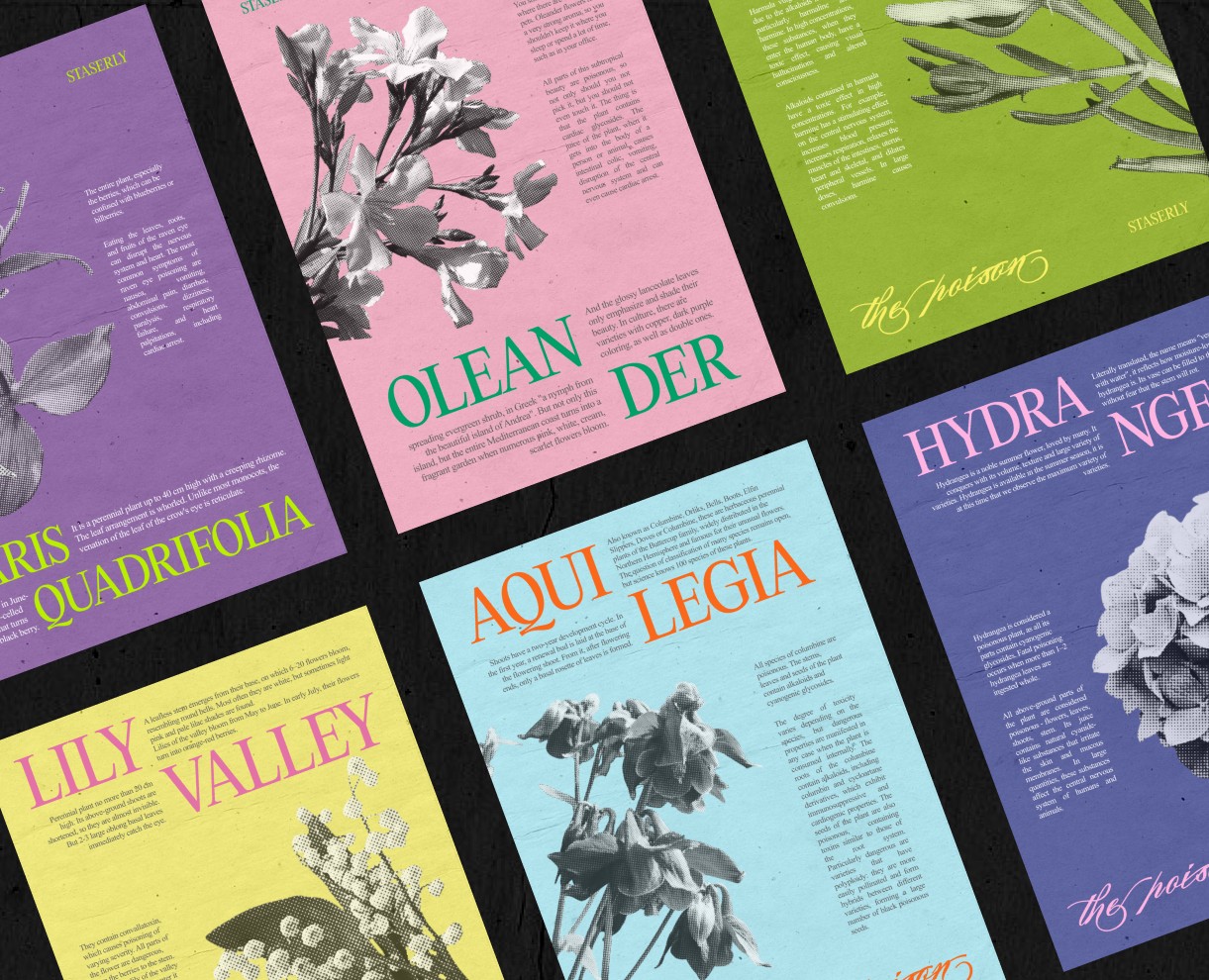 the poison | poster collection | posters design на Dprofile