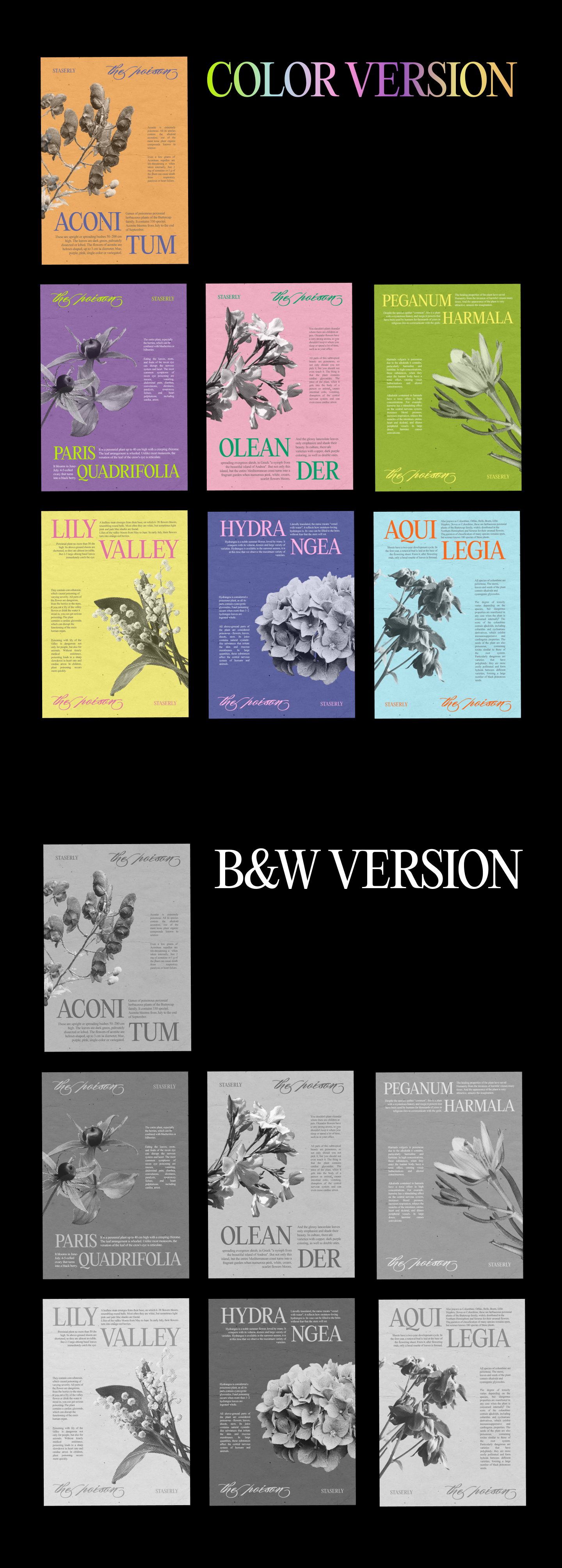 the poison | poster collection | posters design — Изображение №5 — Графика на Dprofile