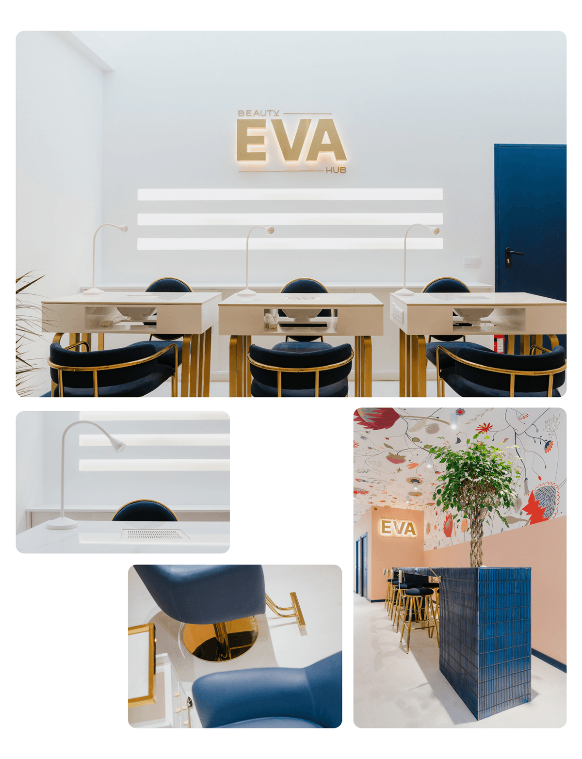 Brand design | EVA Beauty Hub — Изображение №6 — Брендинг на Dprofile