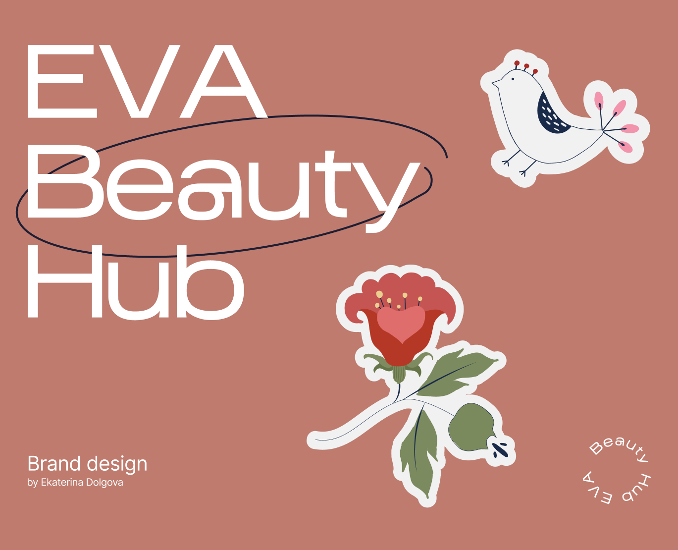 Brand design | EVA Beauty Hub на Dprofile