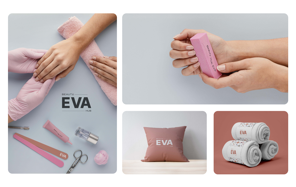 Brand design | EVA Beauty Hub — Изображение №4 — Брендинг на Dprofile