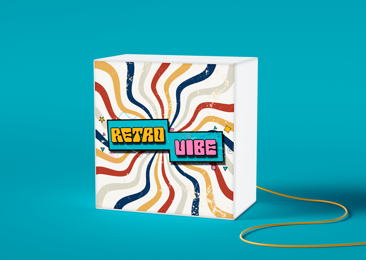 Identity for "RETRO VIBE" bar — Изображение №1 — Брендинг на Dprofile