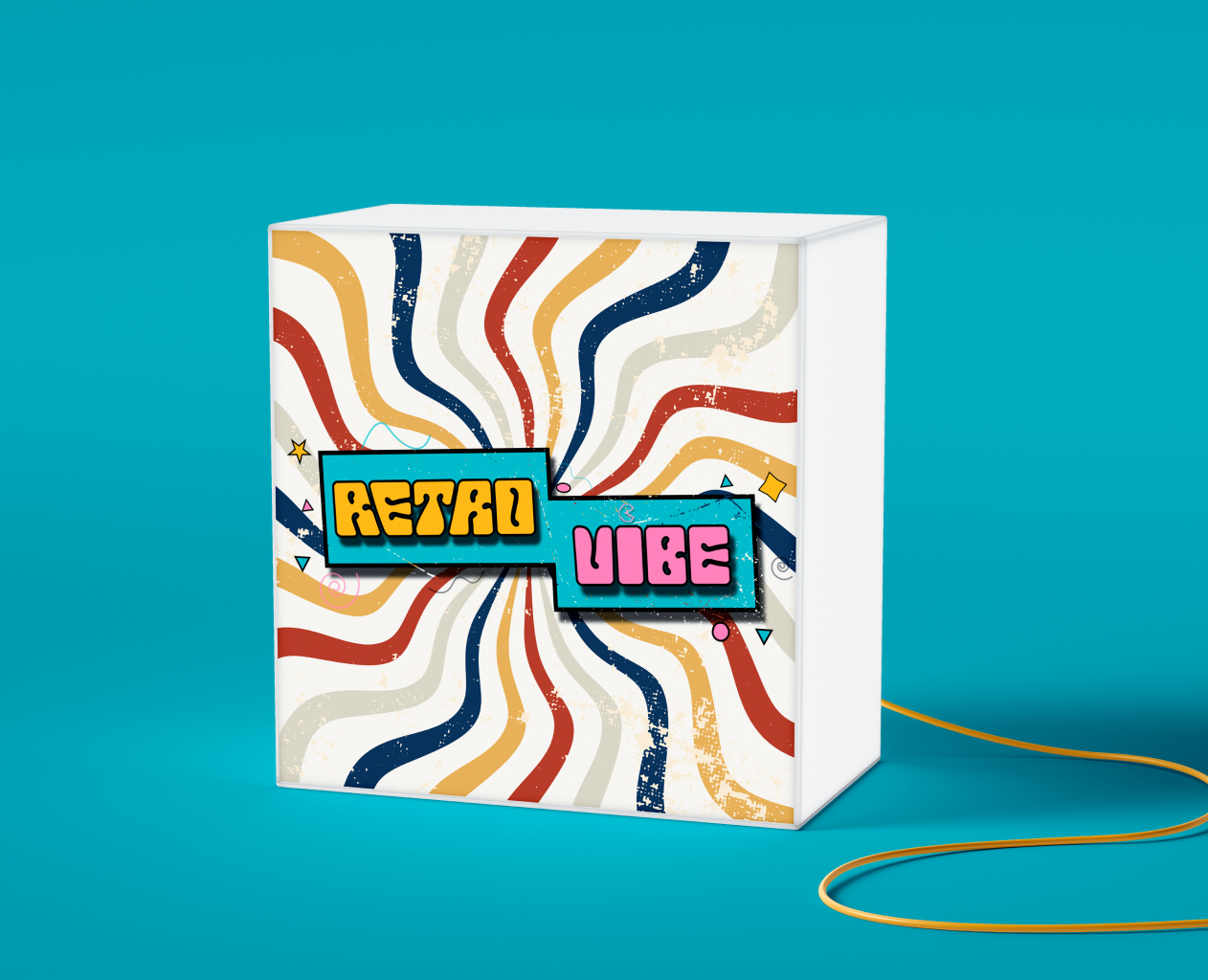 Identity for "RETRO VIBE" bar на Dprofile