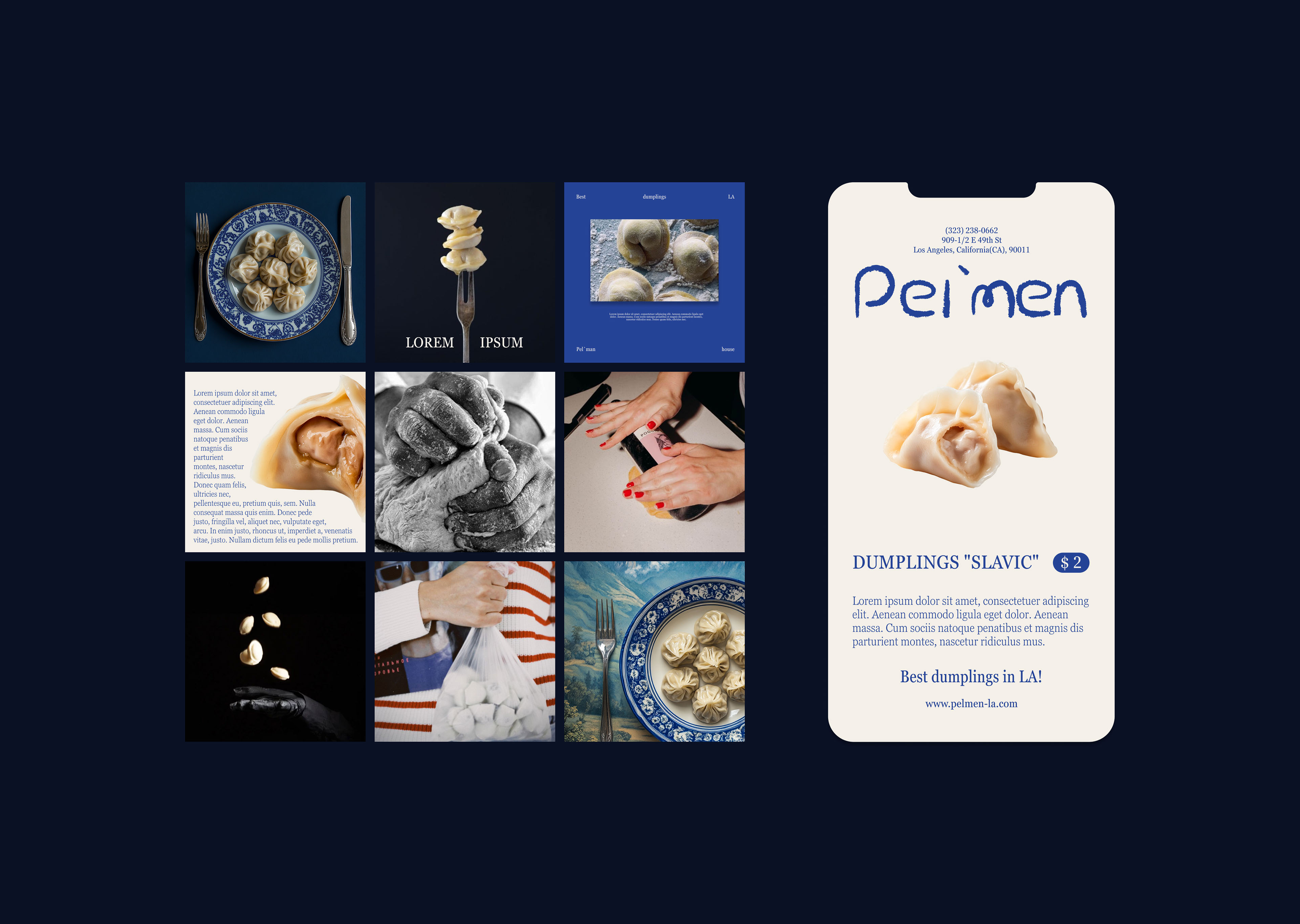 Brand Identity - Pelmen — Изображение №5 — Брендинг на Dprofile