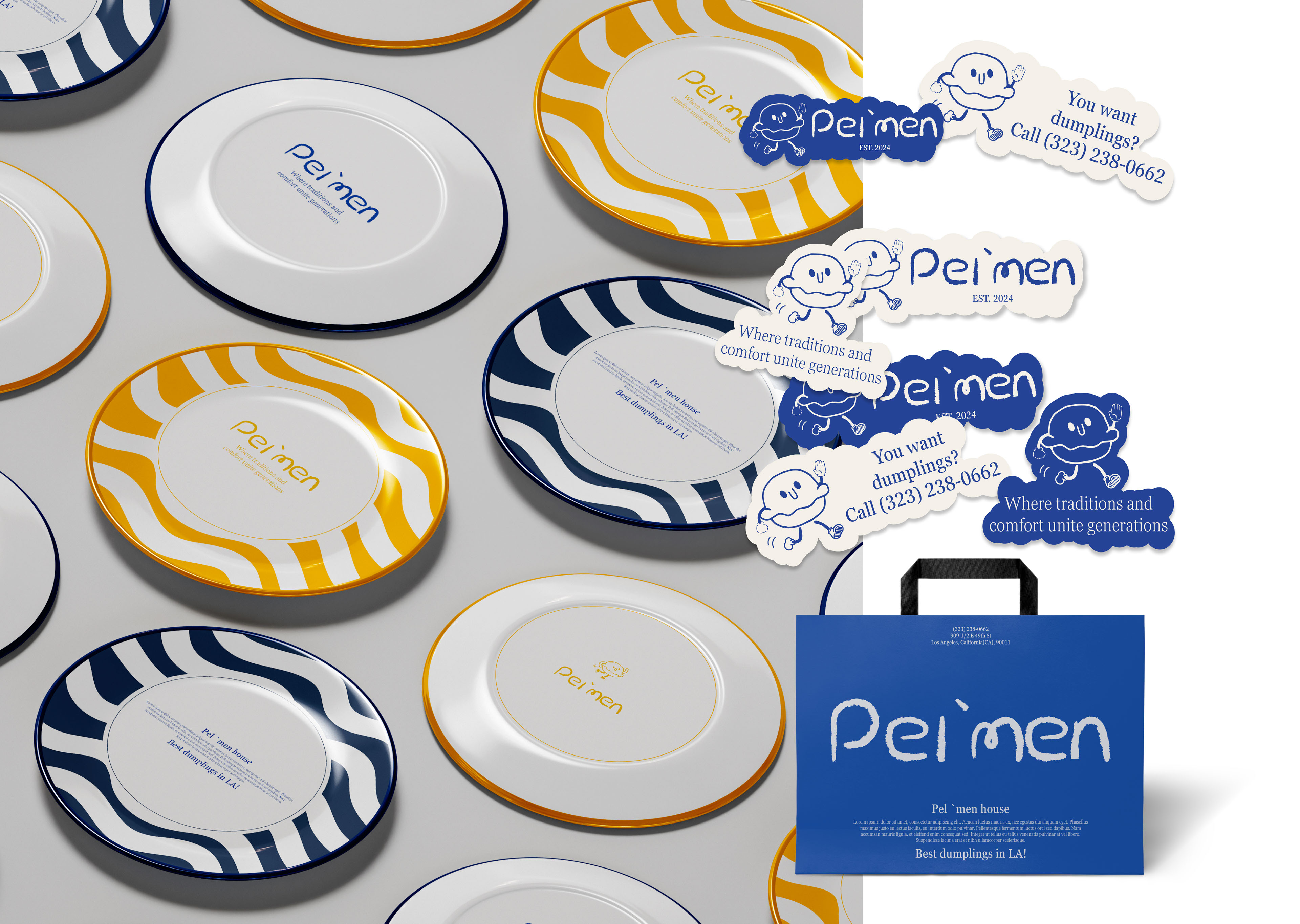 Brand Identity - Pelmen — Изображение №8 — Брендинг на Dprofile