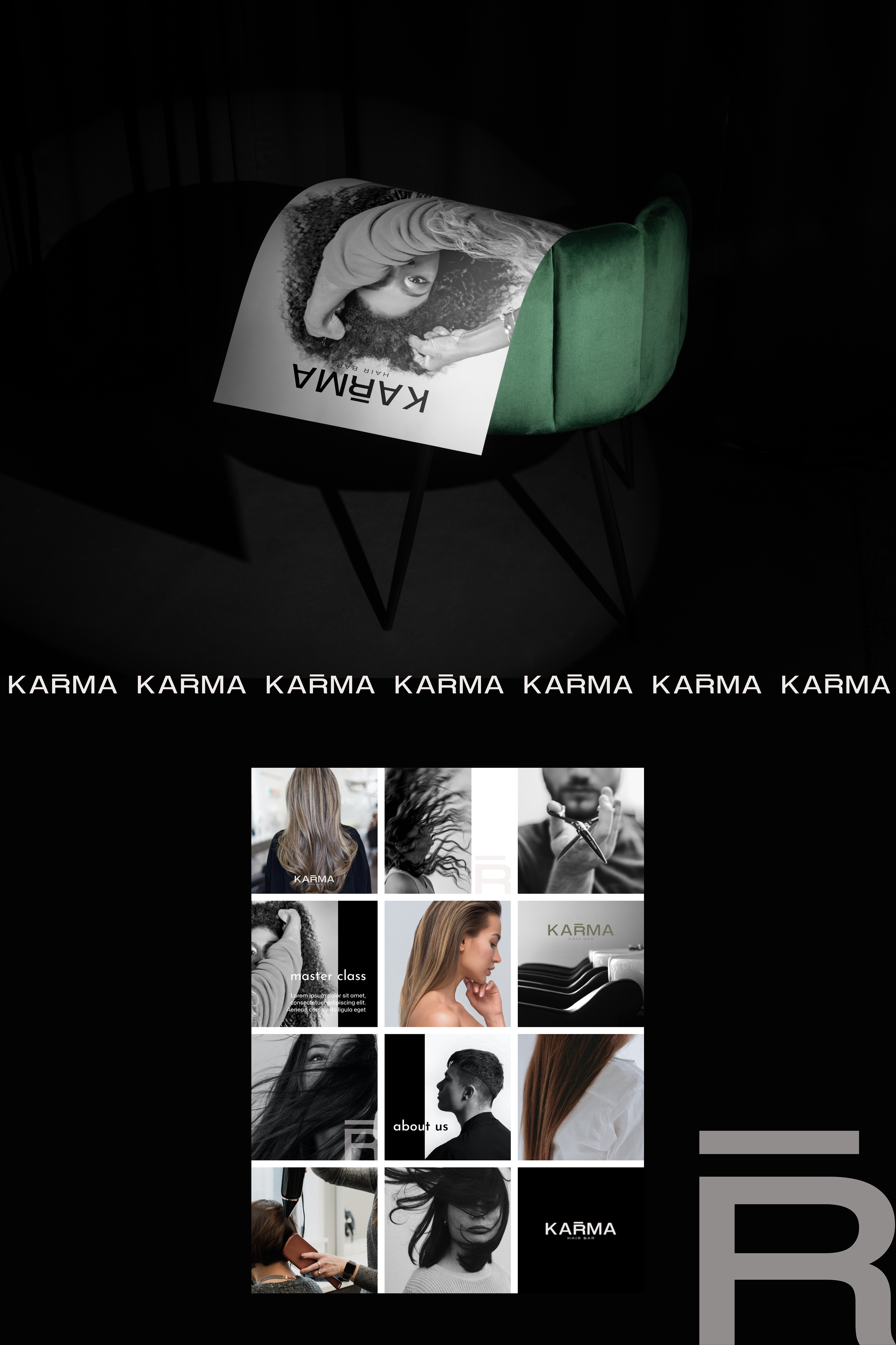 karma | logotype — Изображение №5 — Брендинг на Dprofile