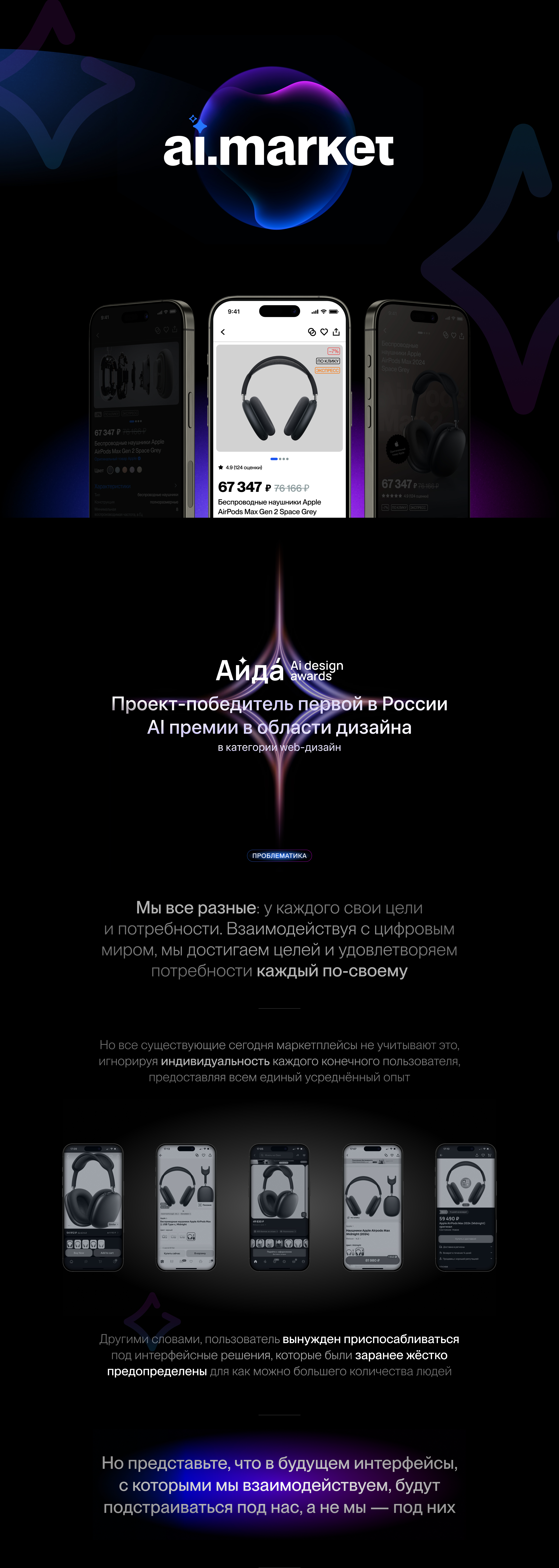 ai.market — Изображение №1 — Интерфейсы на Dprofile