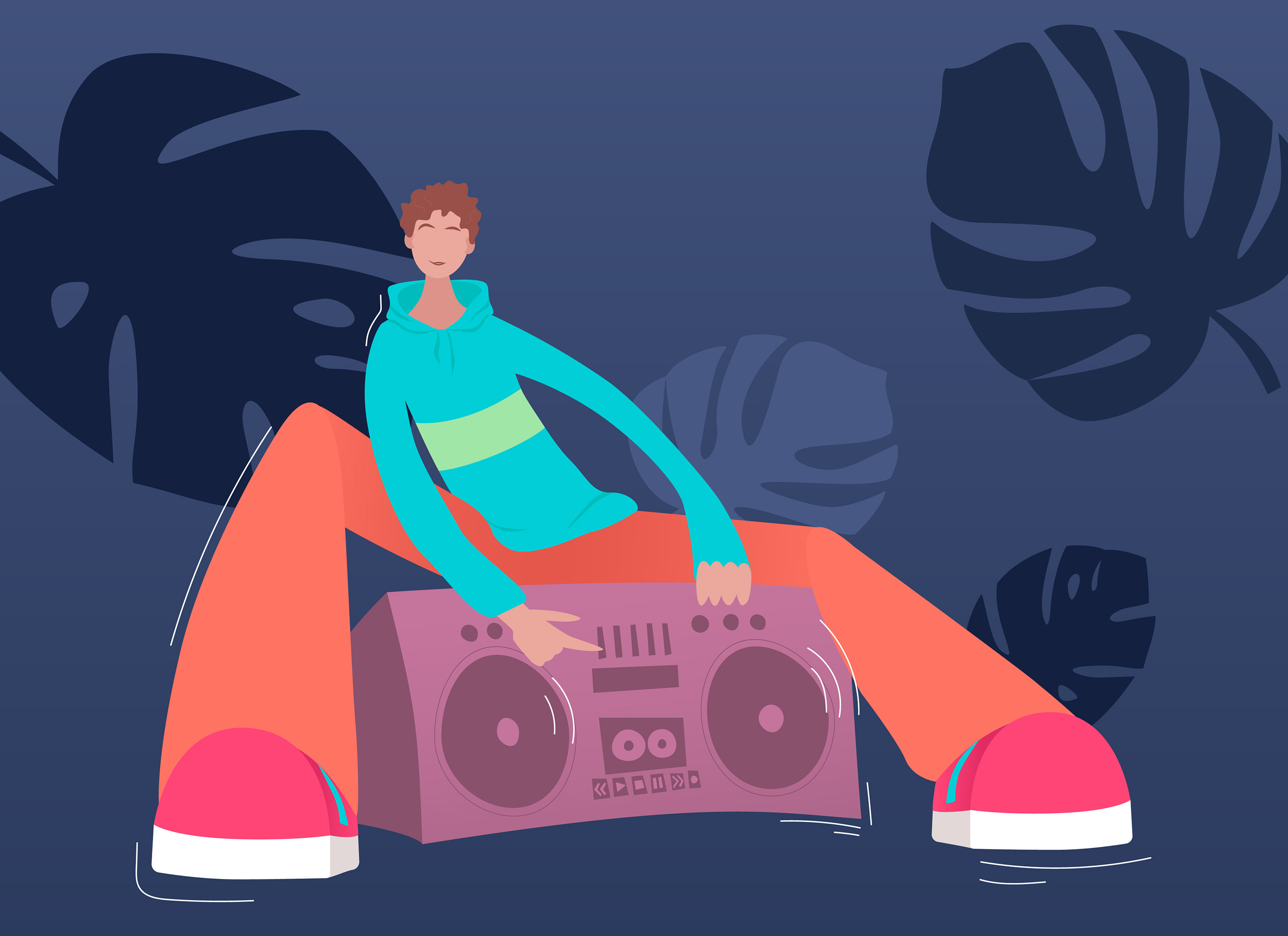 Summer sale illustration — Изображение №3 — Брендинг, Иллюстрация на Dprofile