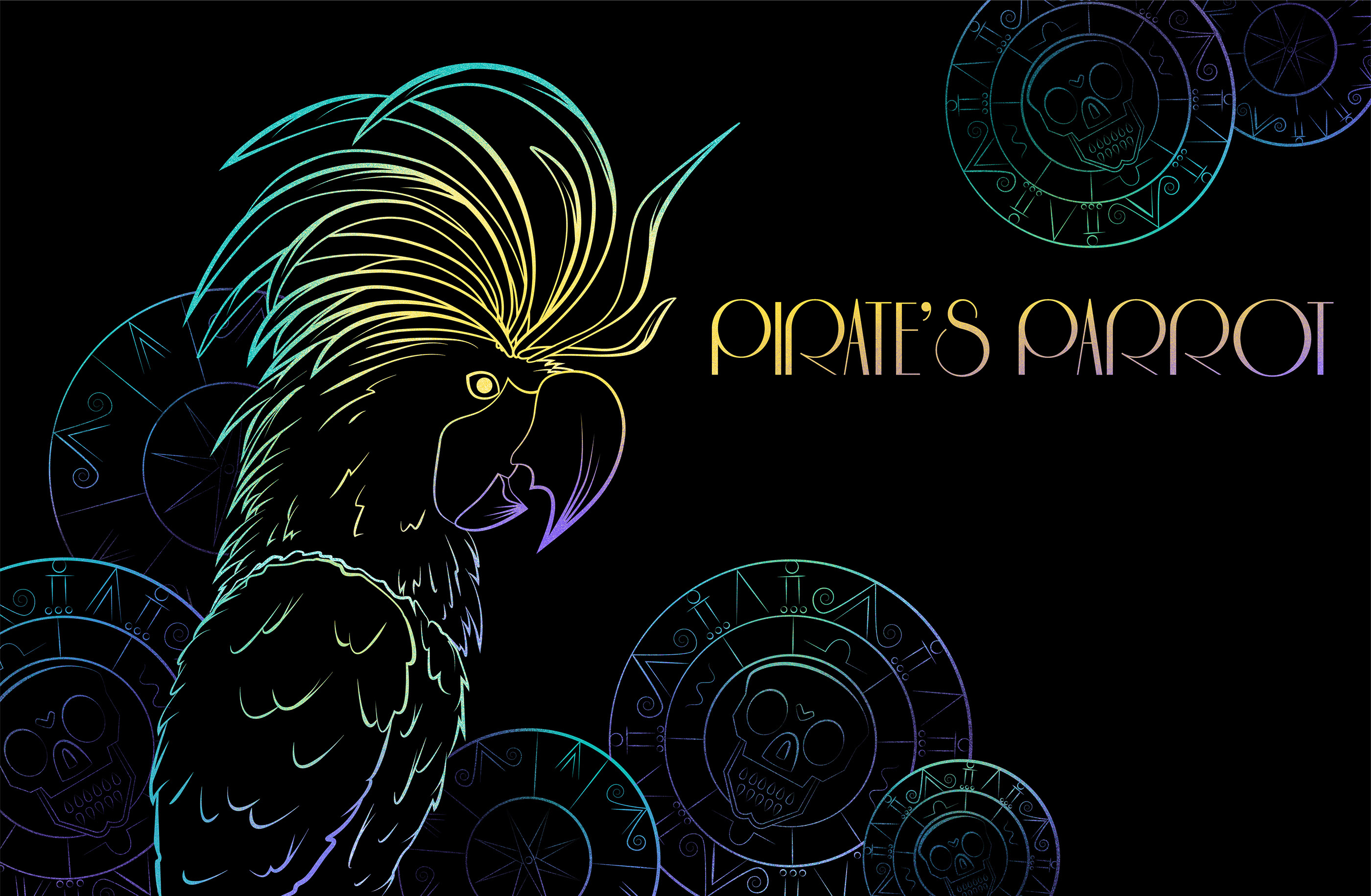 Дизайн упаковки пива "Pirate's parrot" — Изображение №11 — Брендинг, Иллюстрация на Dprofile